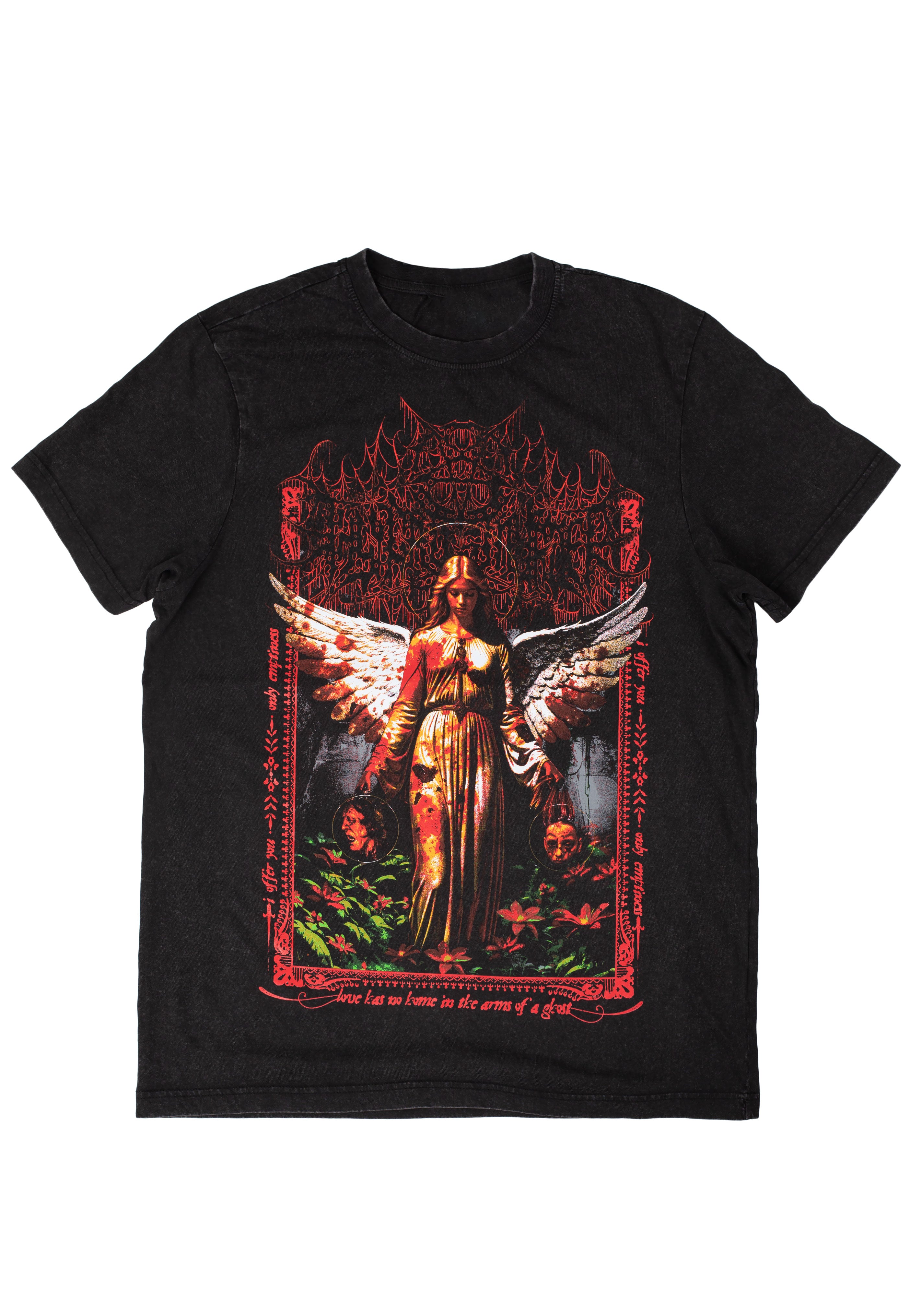 Thy Art Is Murder - Angel Acid Washed - T-Shirt Extremely Cheap Online