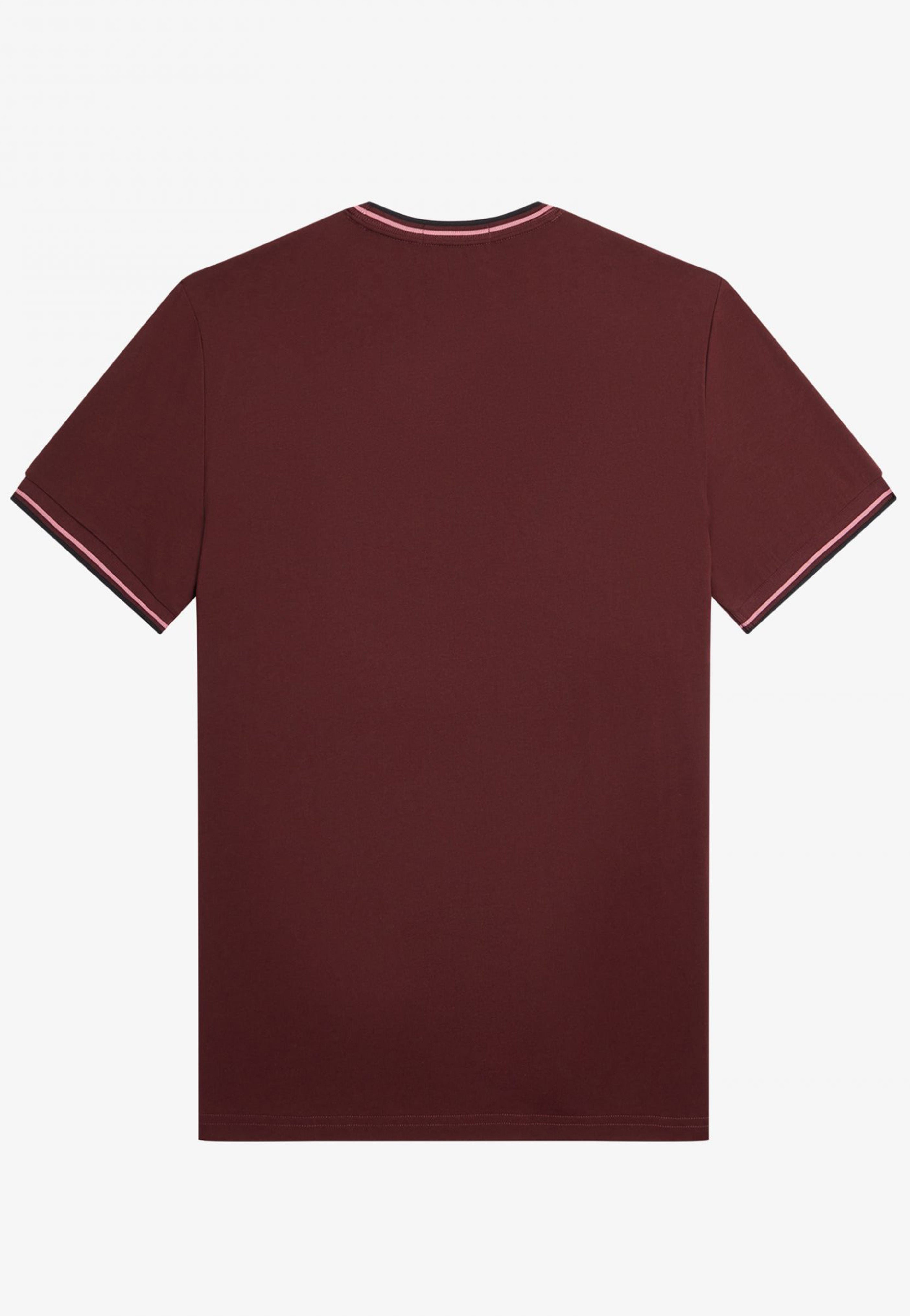 Fred Perry - Twin Tipped Oxblood - T-Shirt Free Shipping Reliable