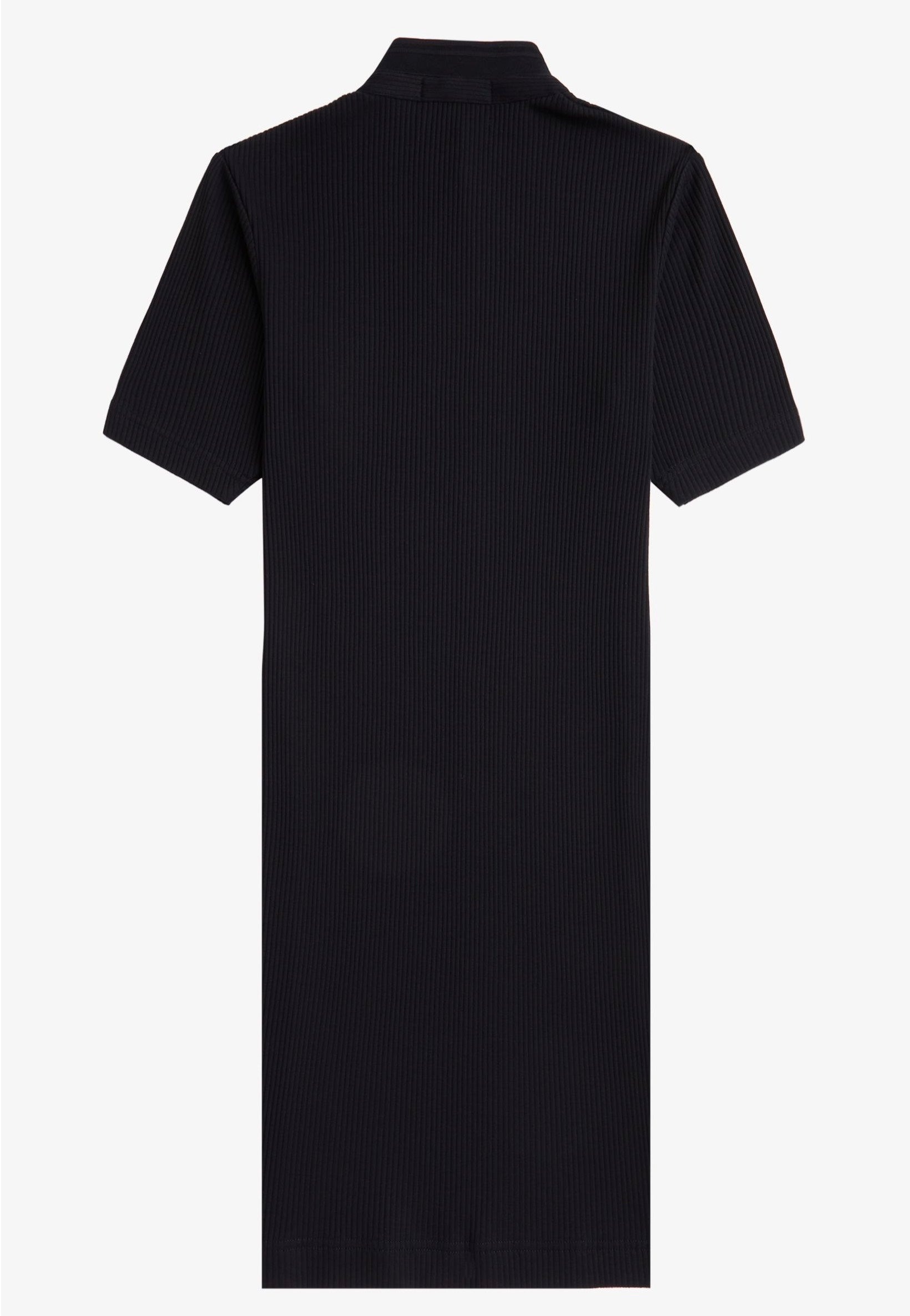 Fred Perry x Amy Winehouse - Ribbed Polo Black - Dress Pictures Cheap Online