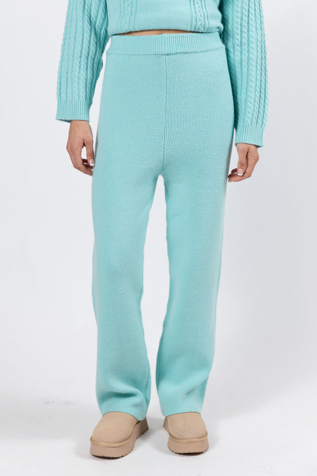 On My List Mint Sweater Lounge Pants SALE Sale Exclusive