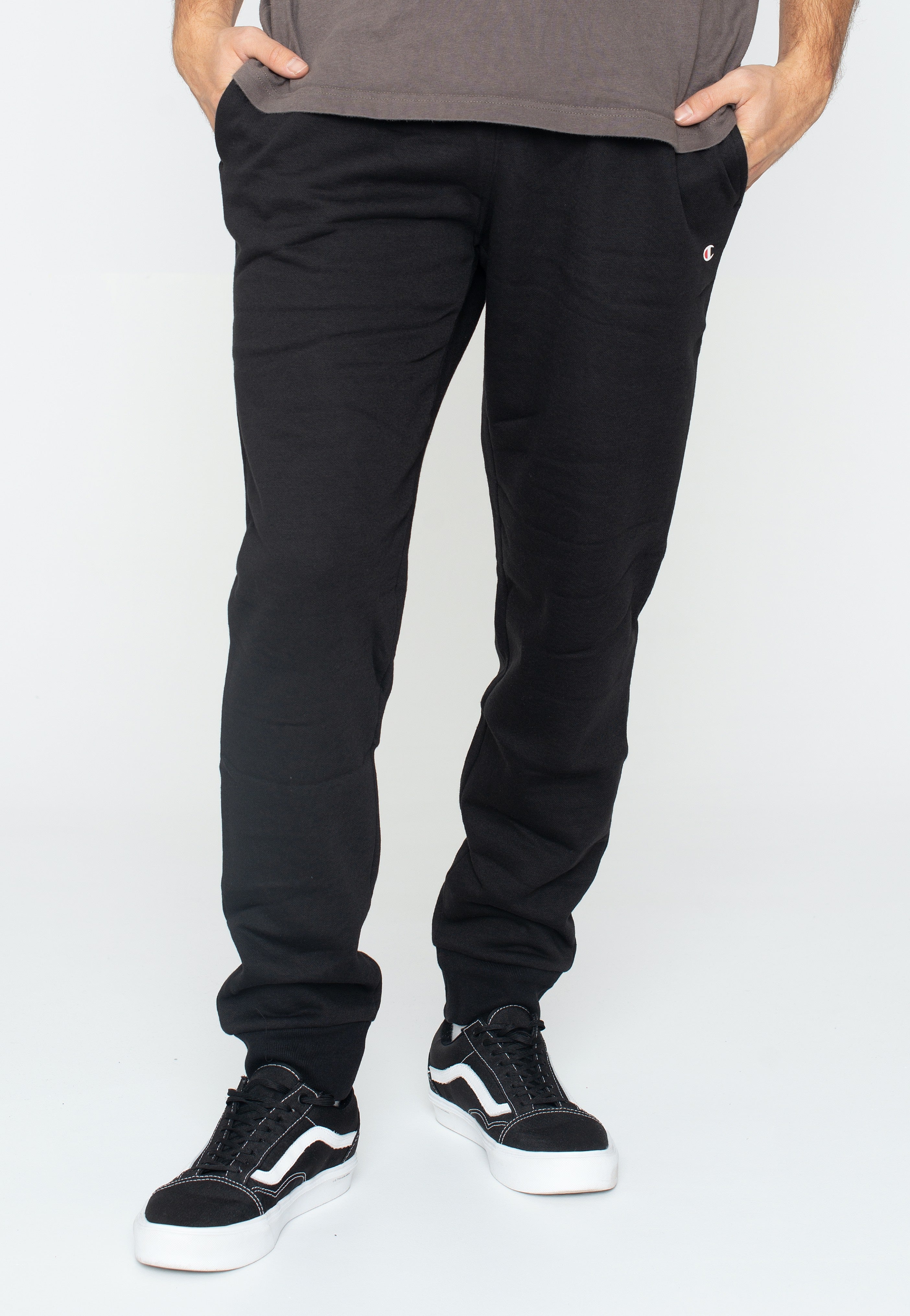 Champion - Rib Cuff Black Beauty - Sweat Pants Outlet Locations Sale Online