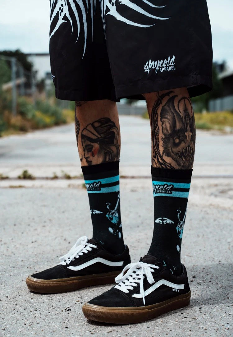 Stay Cold Apparel - Cloud Nine Black - Socks Sale 2025 New