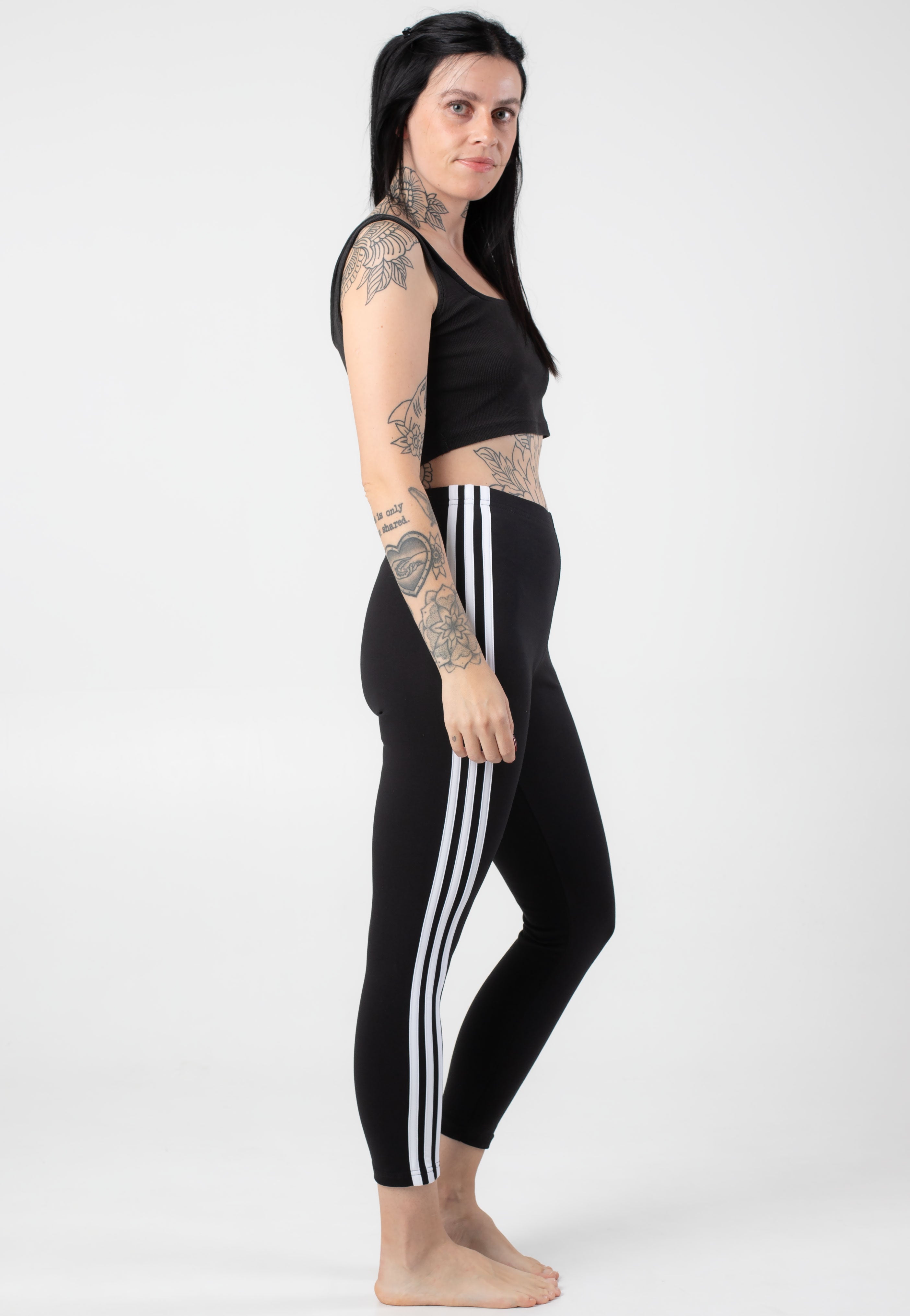 Adidas - W 3S Black/White - Leggings Clearance Low Shipping