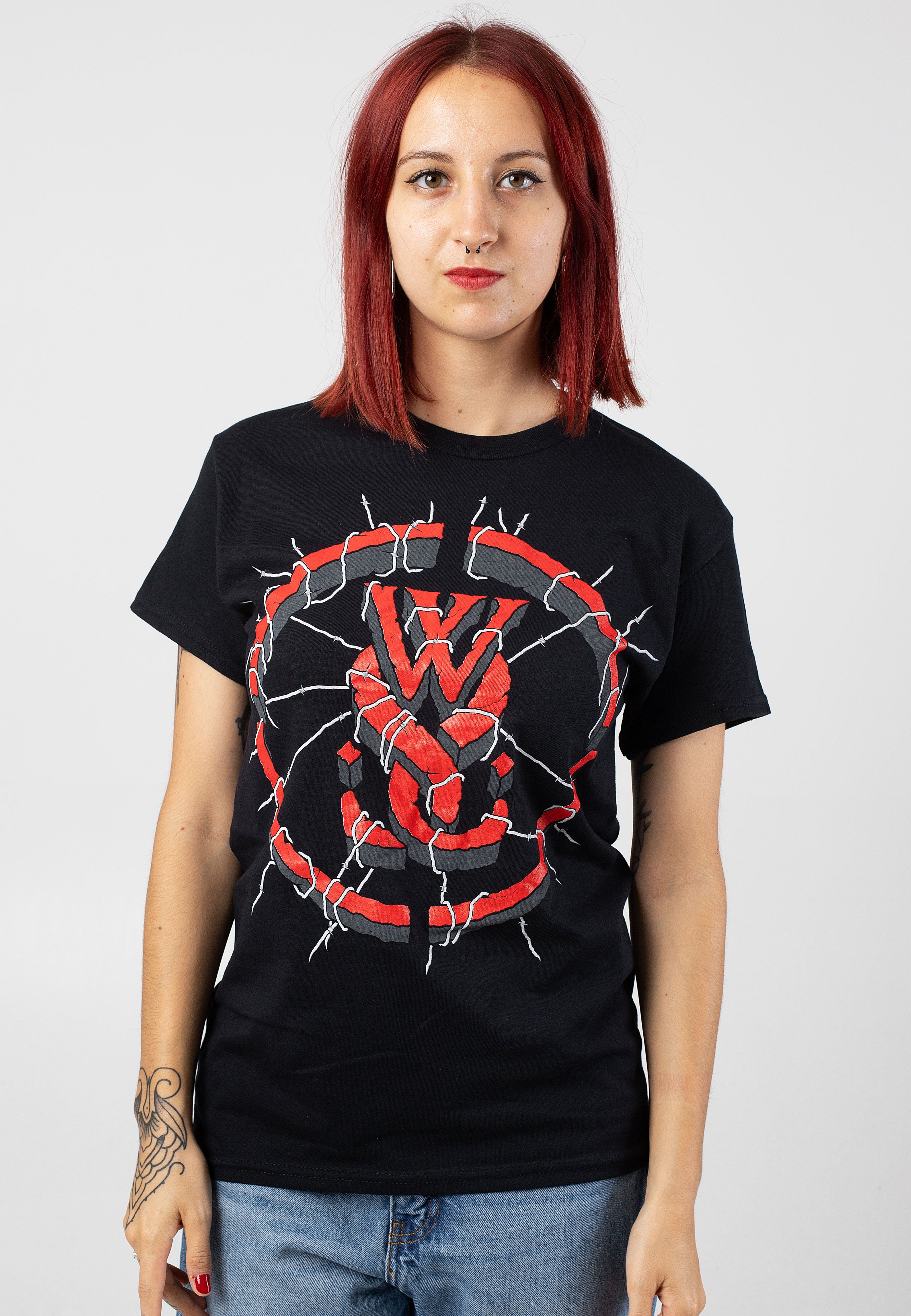 While She Sleeps - Barbed Emblem - T-Shirt Cheap Sale Cost