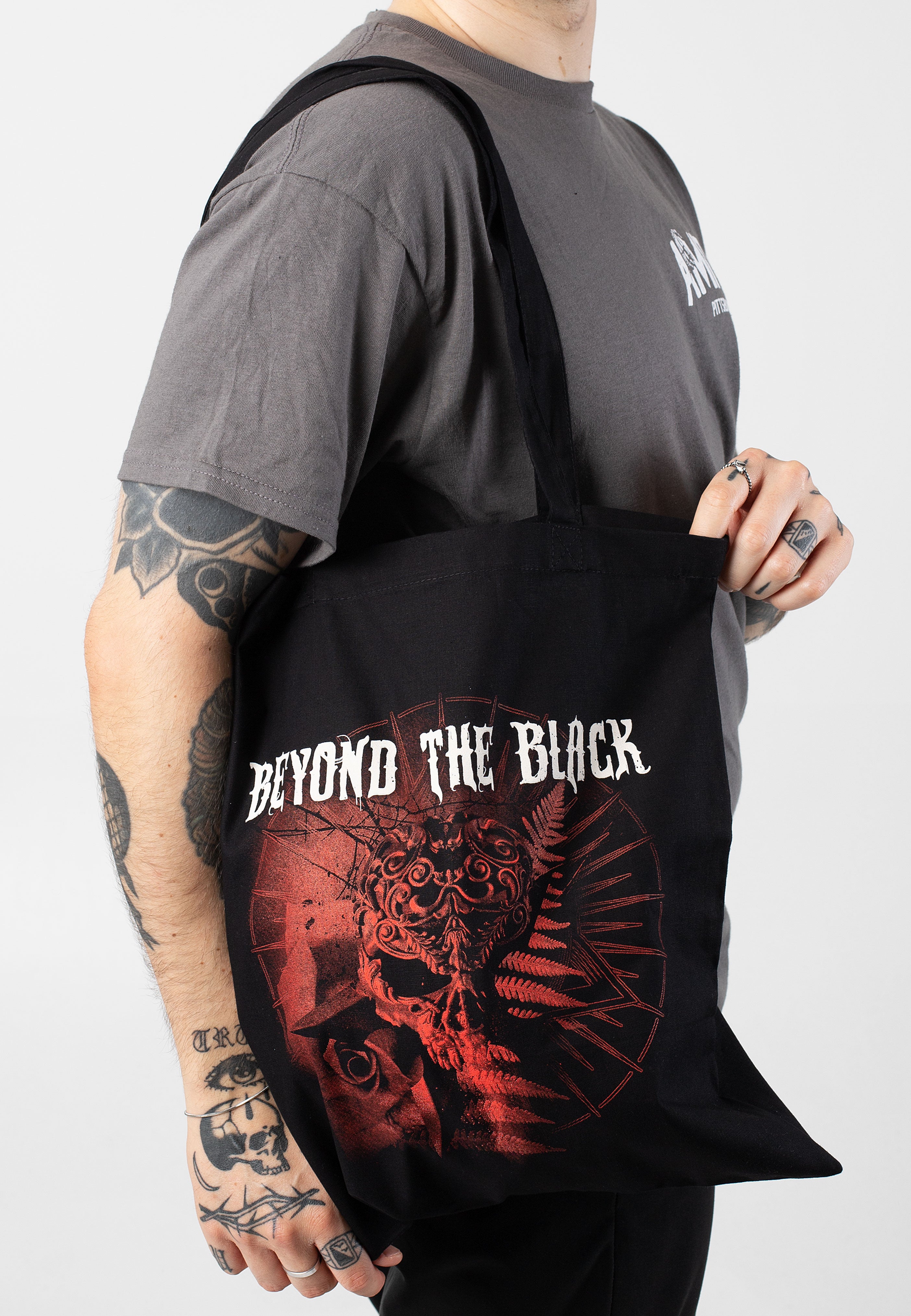 Beyond The Black - Mural Skull - Tote Bag Cheap Visa Payment