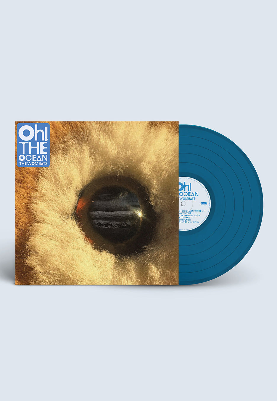 The Wombats - Oh! The Ocean Transparent Blue - Colored Vinyl With Credit Card Cheap Pice