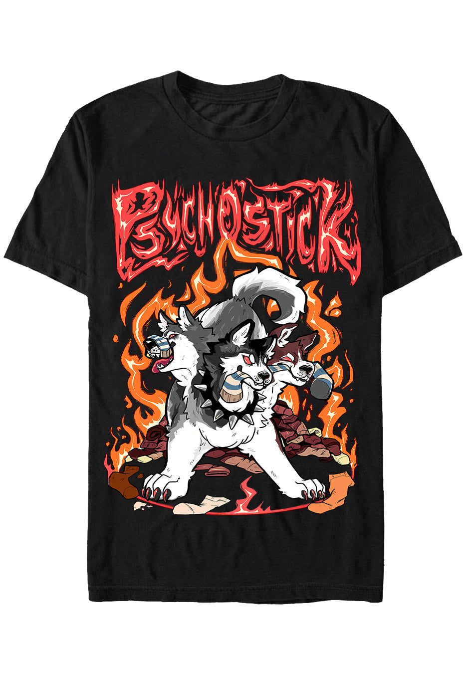 Psychostick - Cerberus Like Socks - T-Shirt Discount Exclusive