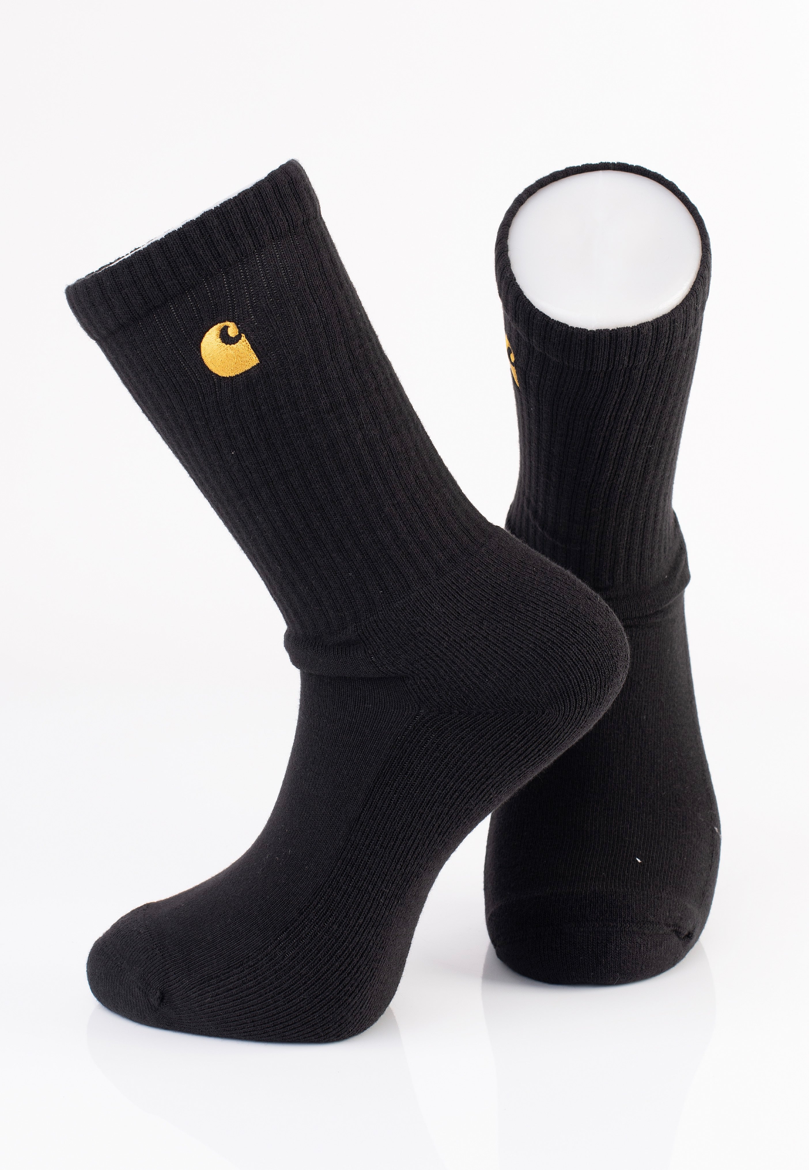 Carhartt WIP - Chase Black/Gold - Socks Outlet New Arrival