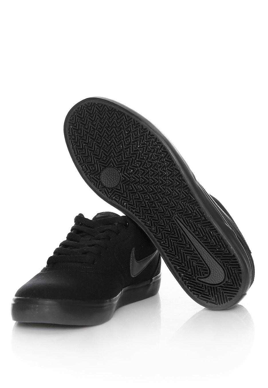 Nike - SB Check Solarsoft Canvas Black/Anthracite - Shoes With Paypal