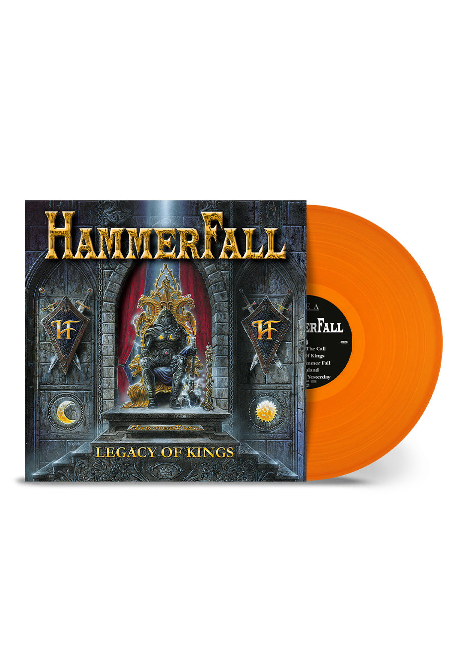 Hammerfall - Legacy Of Kings Ltd. Orange - Colored Vinyl 2025 Unisex Cheap Pice