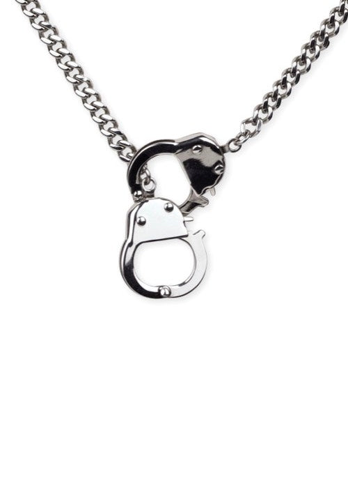 etNox - Chained And Locked Silver - Necklace High Quality Cheap Pice