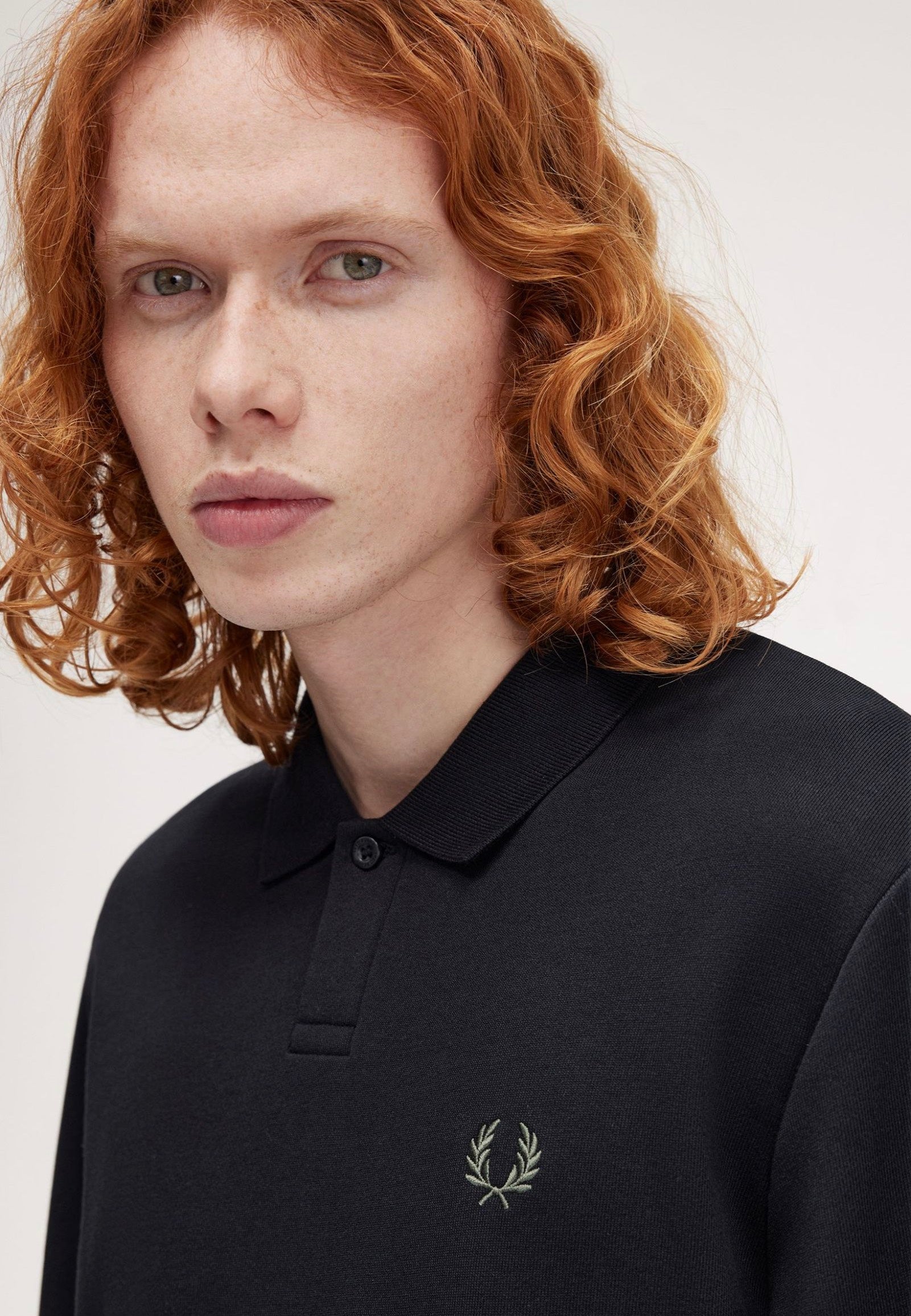 Fred Perry - Collared Black - Sweater Newest Cheap Online