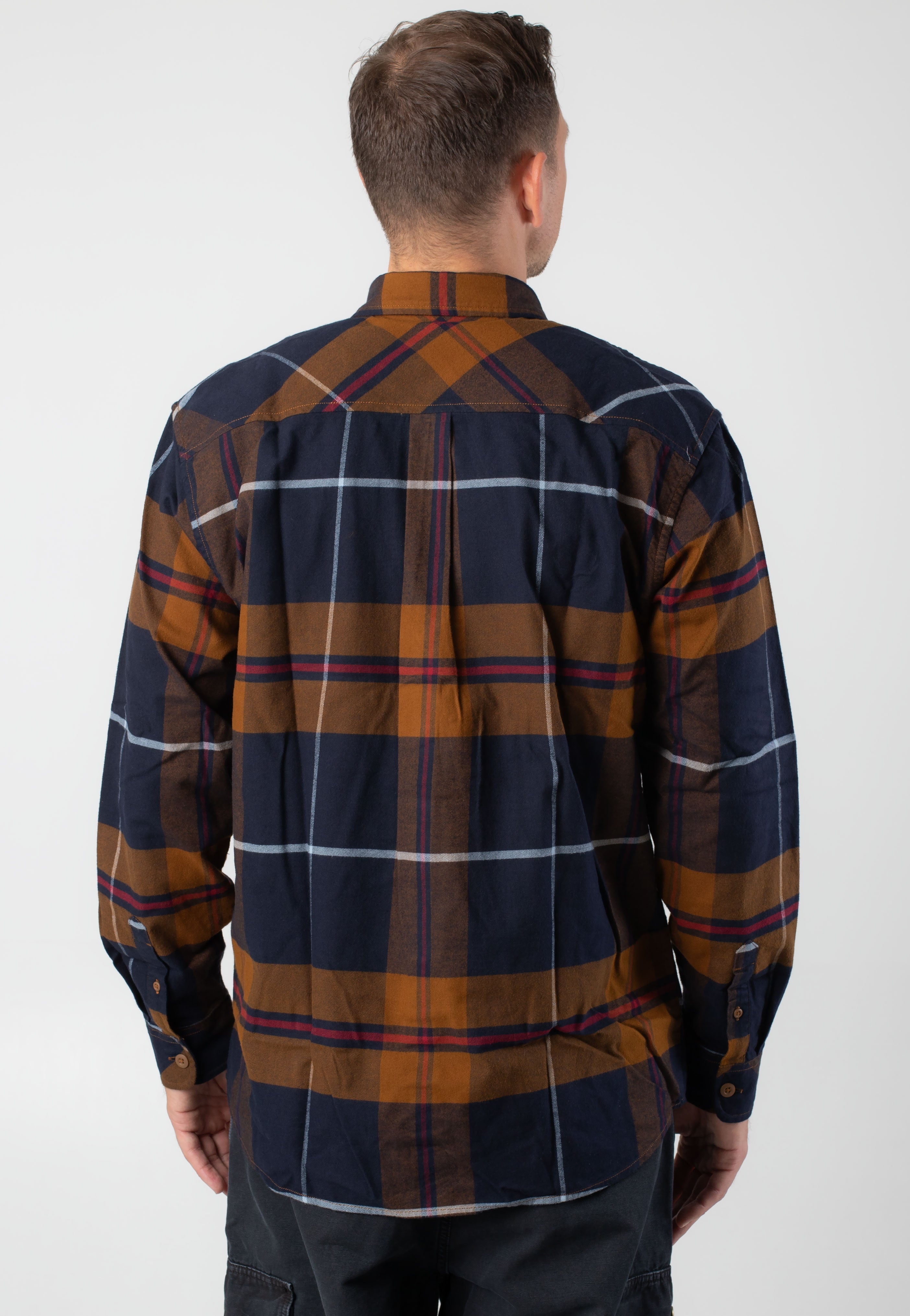 Carhartt WIP - Garnett Check/Deep H Brown/Deep H Brown - Shirt The Cheapest Cheap Online