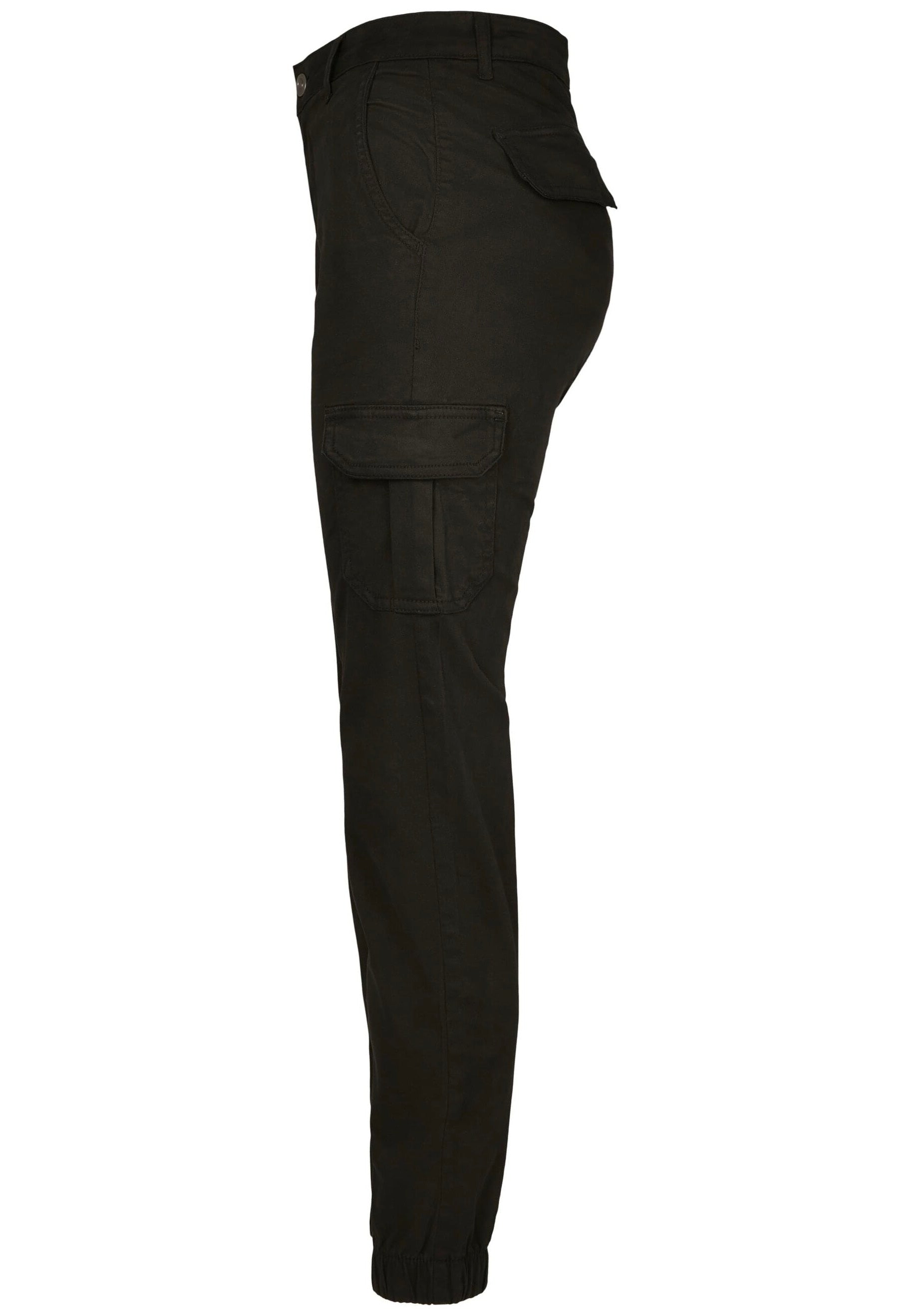 Urban Classics - Ladies High Waist Cargo Black - Pants Recommend Cheap Pice