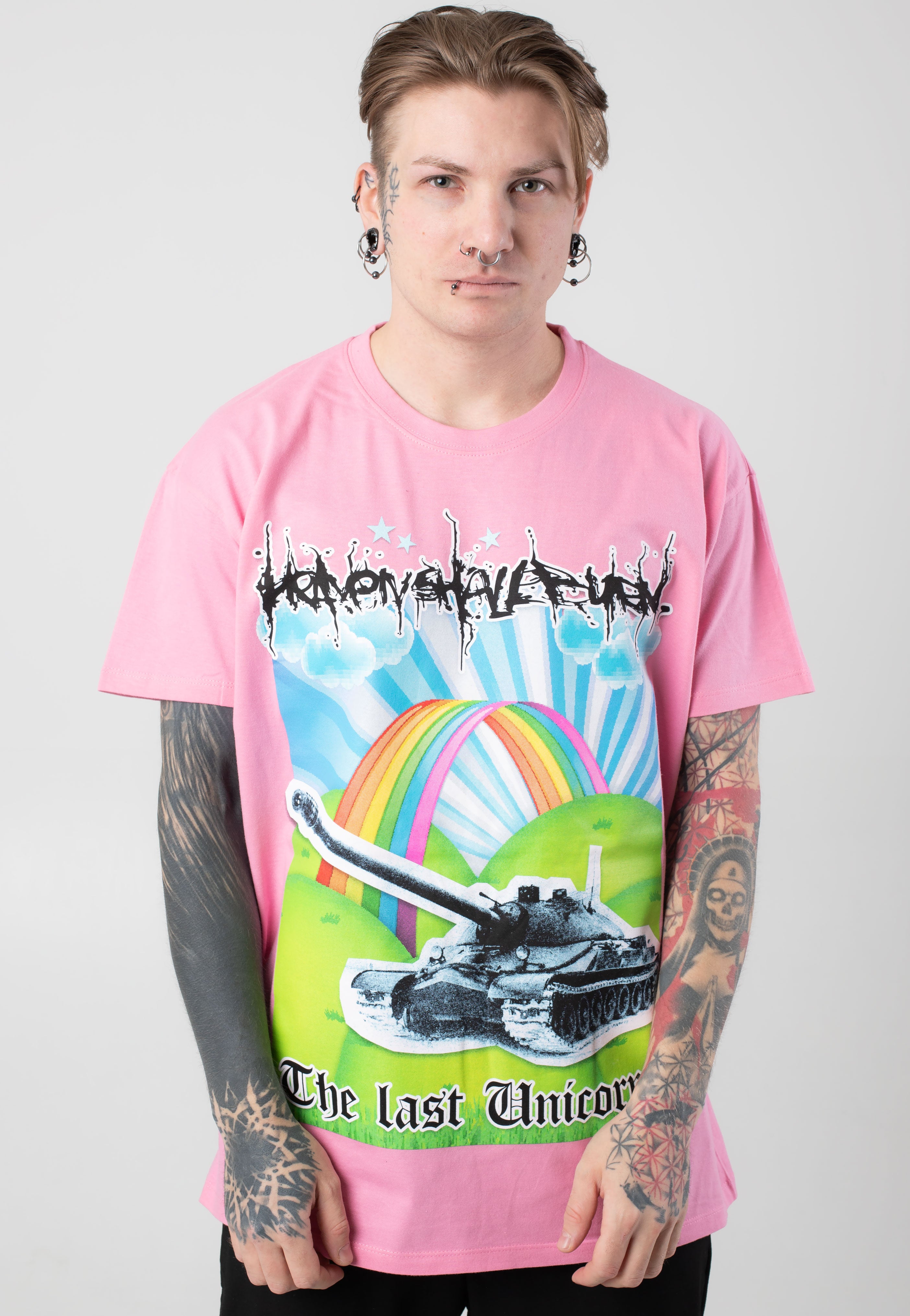 Heaven Shall Burn - Unicorn Tank Pink - T-Shirt Outlet Sast