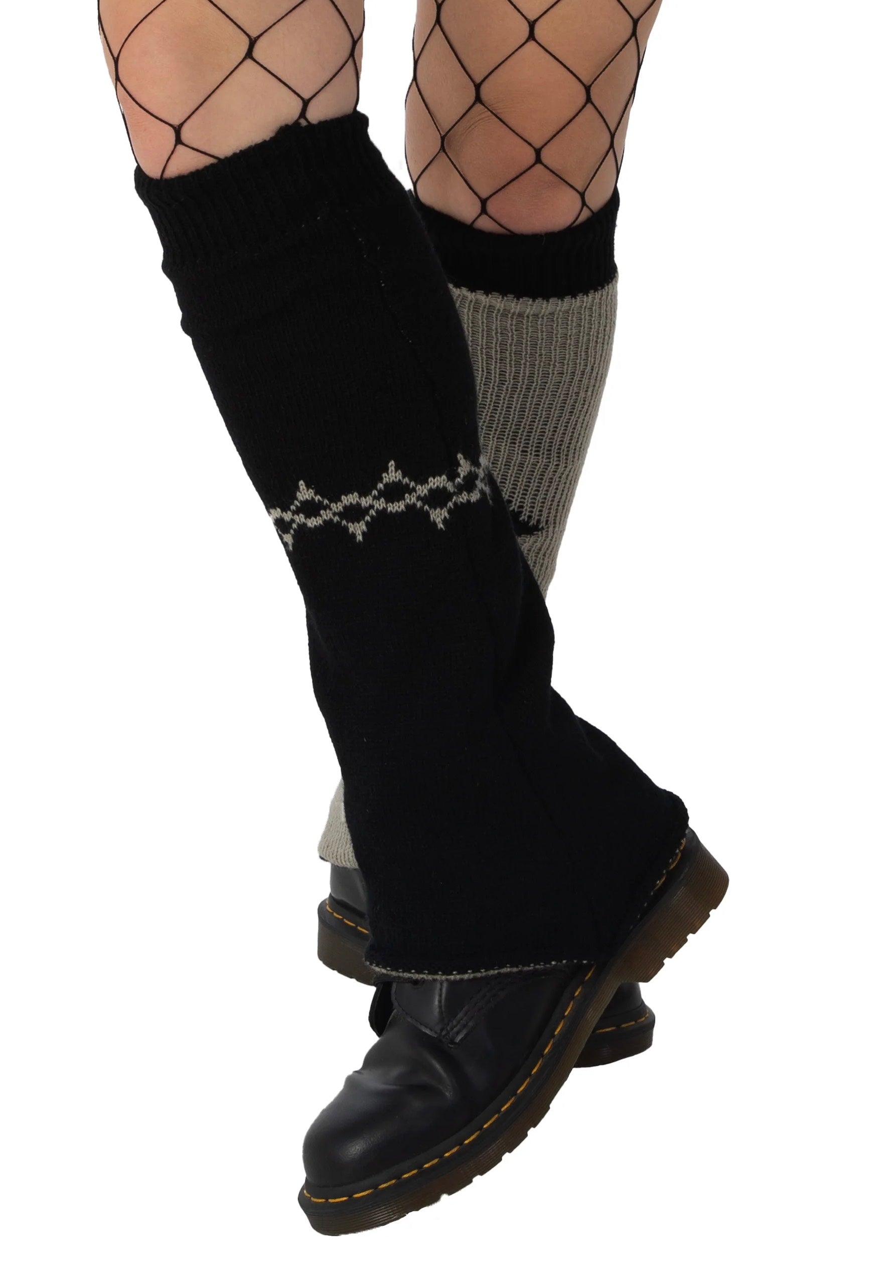 Pamela Mann - Reversable Cross And Wire - Leg Warmers Free Shipping Big Sale