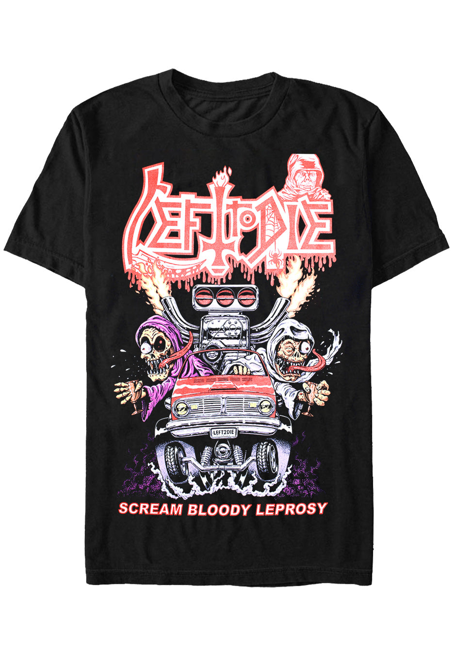 Left To Die - Ratfink - T-Shirt Clearance Inexpensive