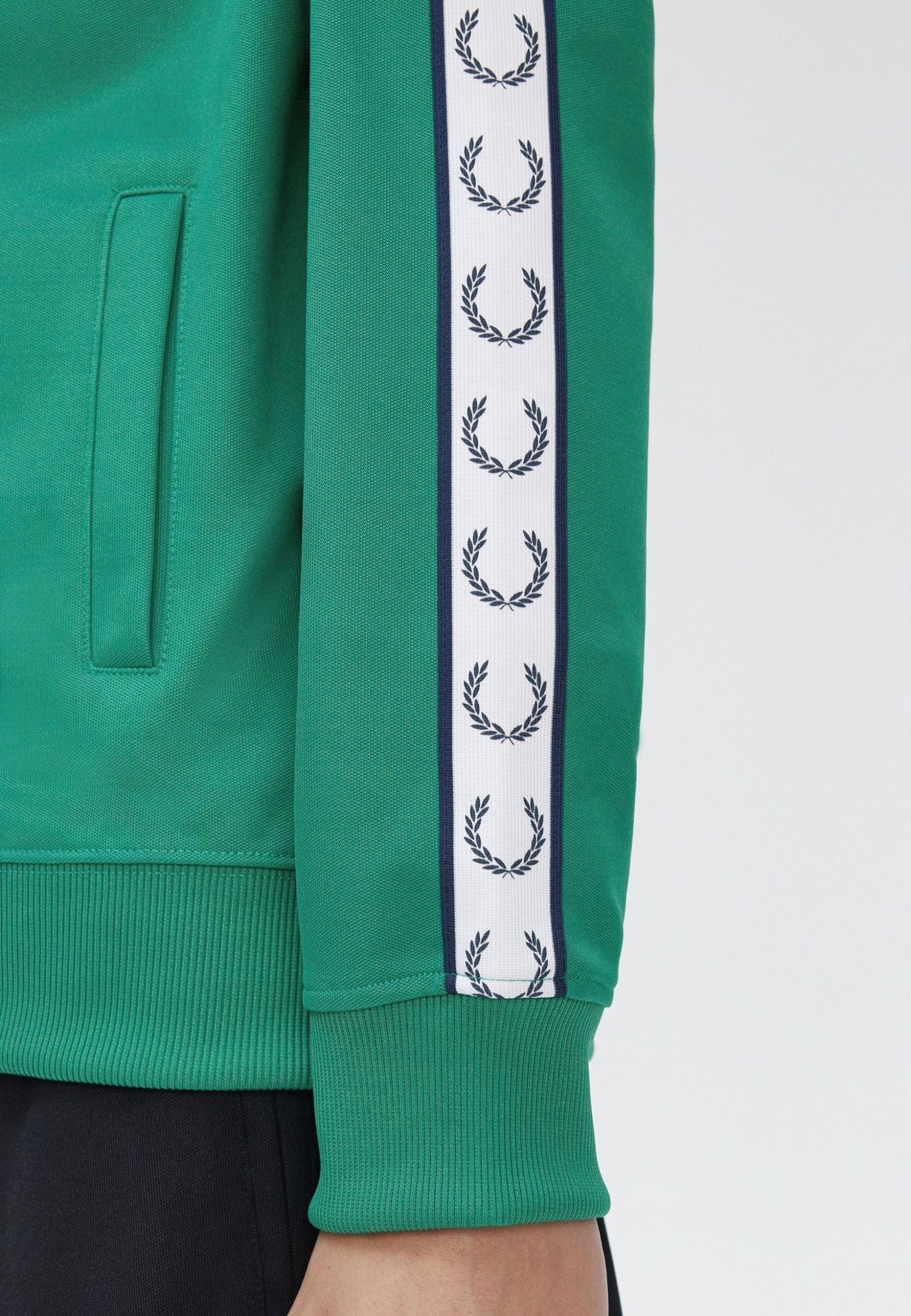 Fred Perry - Taped Track Label Green - Track Jacket Sale Classic