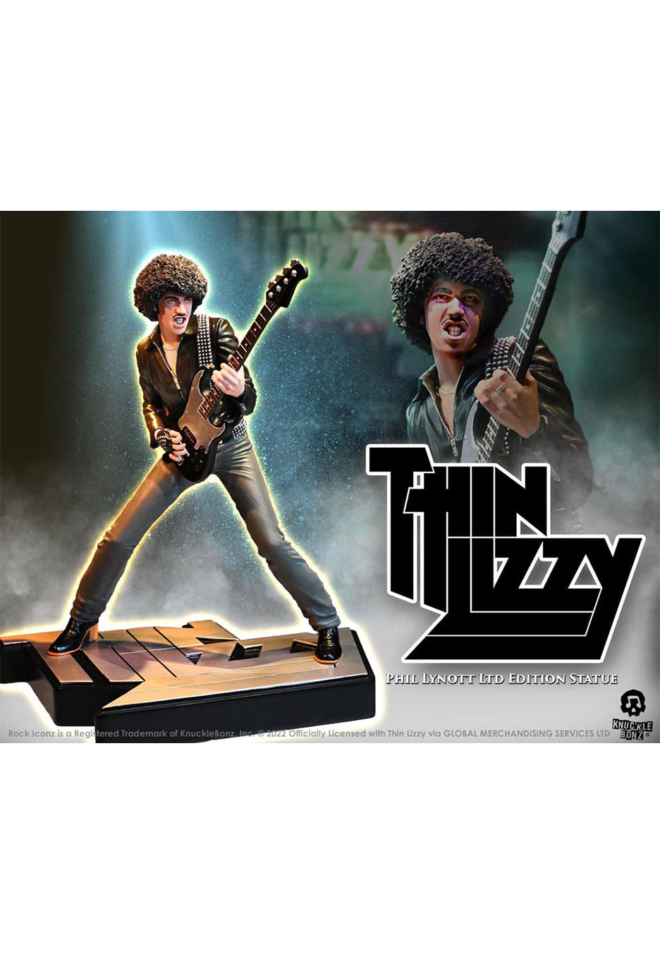 Thin Lizzy - Phil Lynott Rock Iconz - Statue Cheap Explore