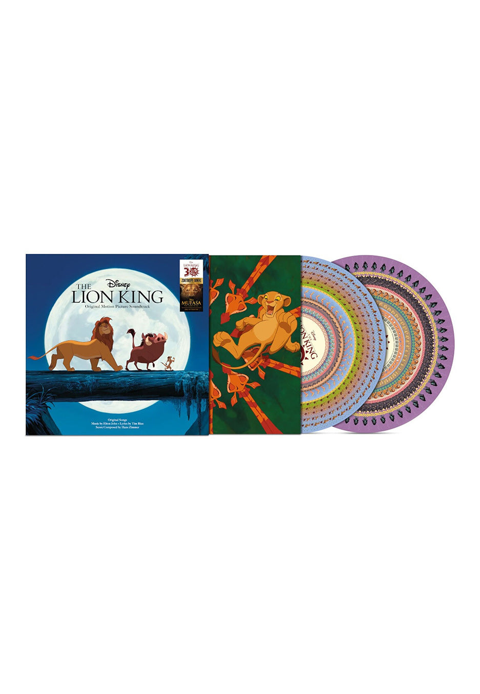 The Lion King - The Lion King (30th Anniversary Edition) Ltd. Zoetrope - Colored Vinyl Free Shipping For Cheap