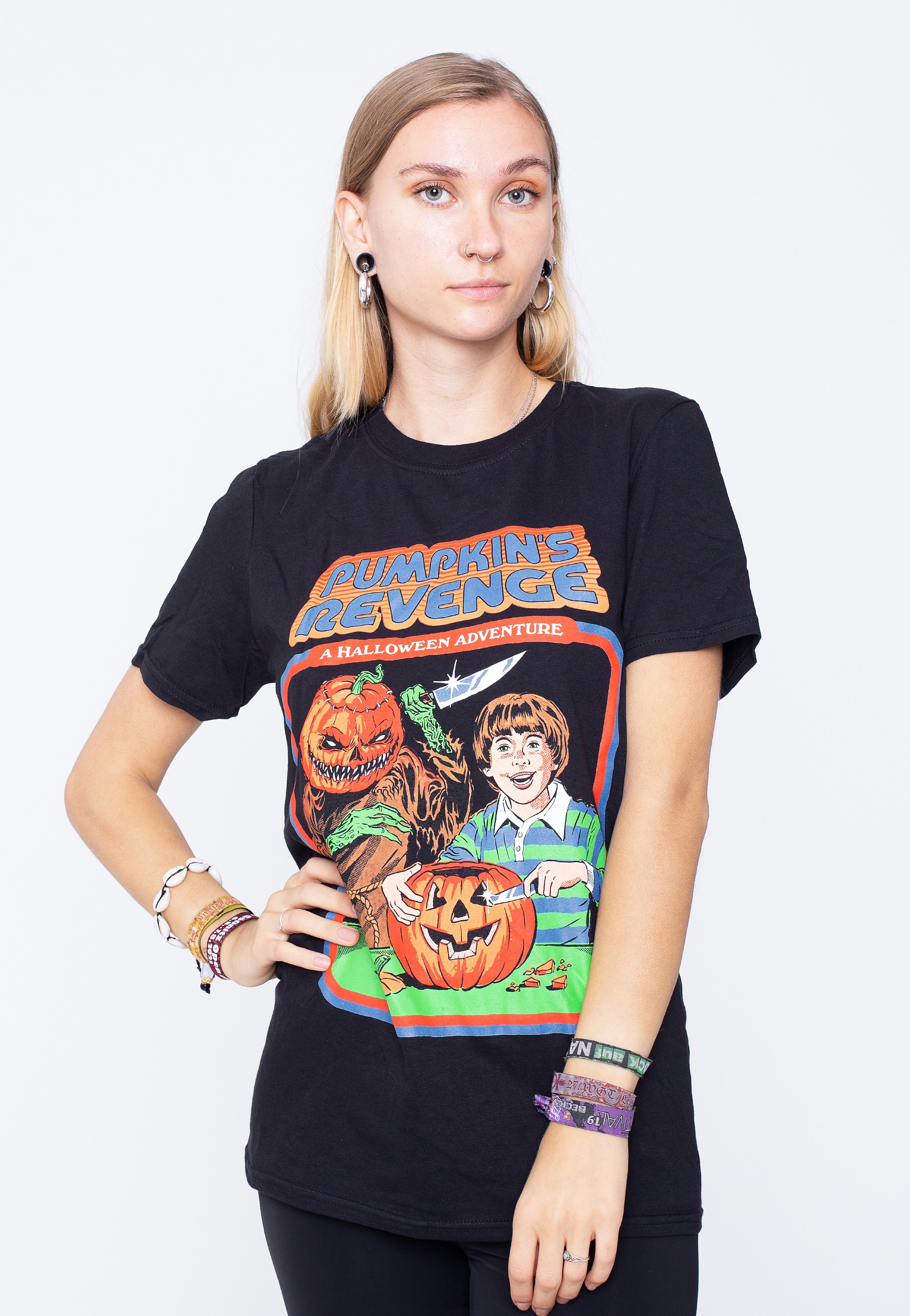 Steven Rhodes - Pumpkin Revenge - T-Shirt Best Sale For Sale