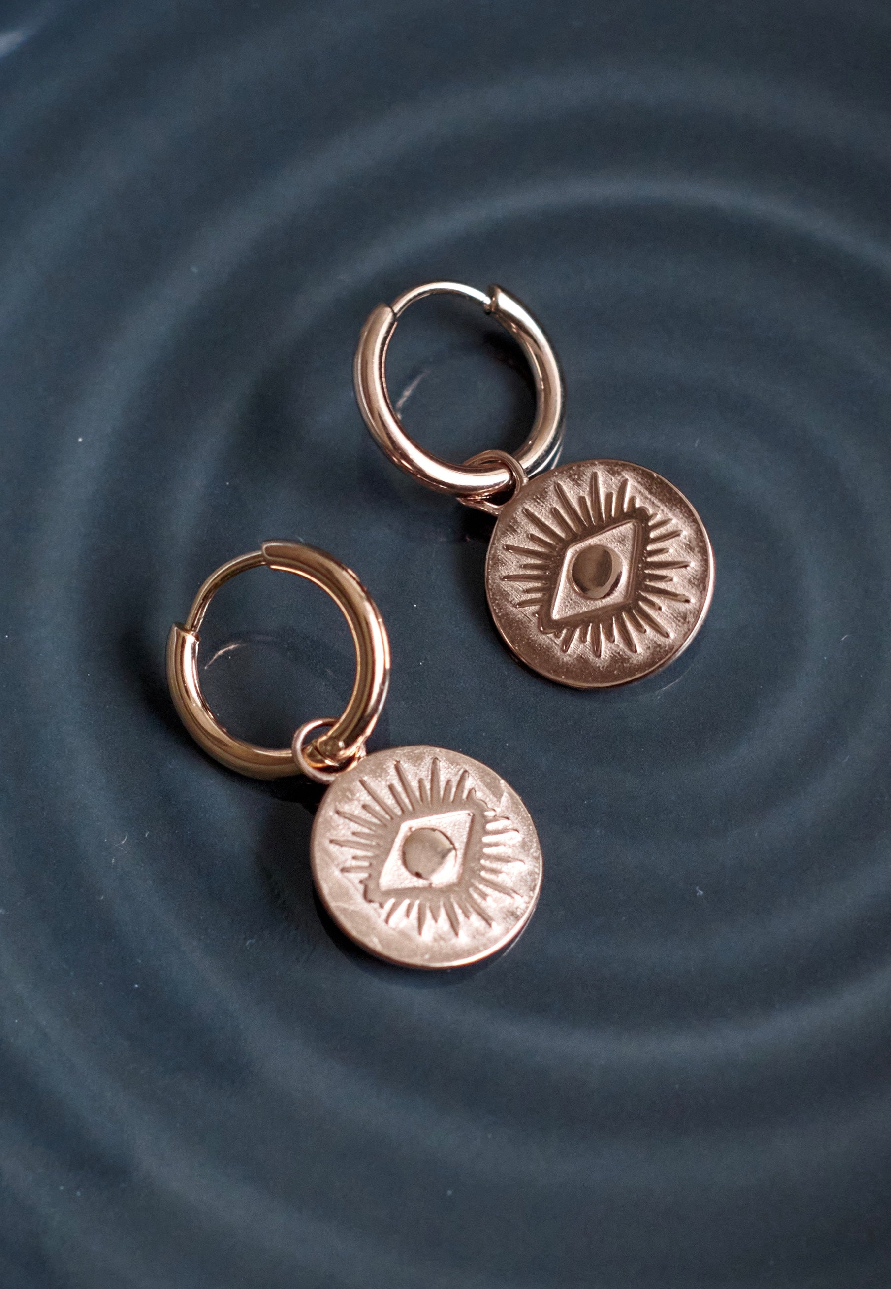 Wildcat - Little Luminous Eye Rosegold - Earrings Clearance With Credit Card