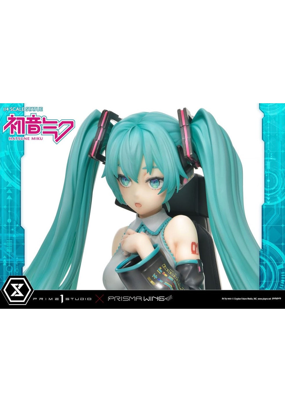 Hatsune Miku - Prisma Wing 1:4 Hatsune Miku Art by neco - Figure Visit