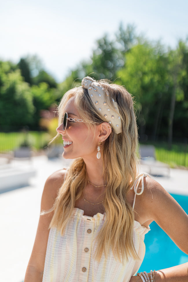 Shell Summer Headband Tori X Pink Lily Discount Big Discount