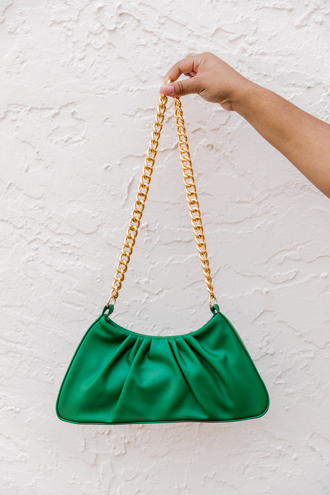 Only One Me Green Chain Purse FINAL SALE Outlet Pay With Paypal