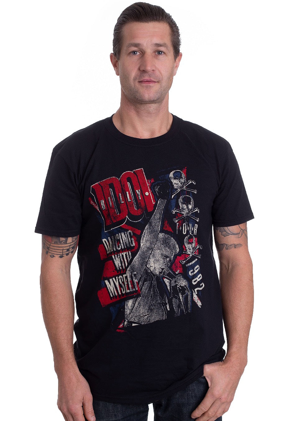 Billy Idol - Dancing With Myself - T-Shirt Get Authentic Cheap Pice