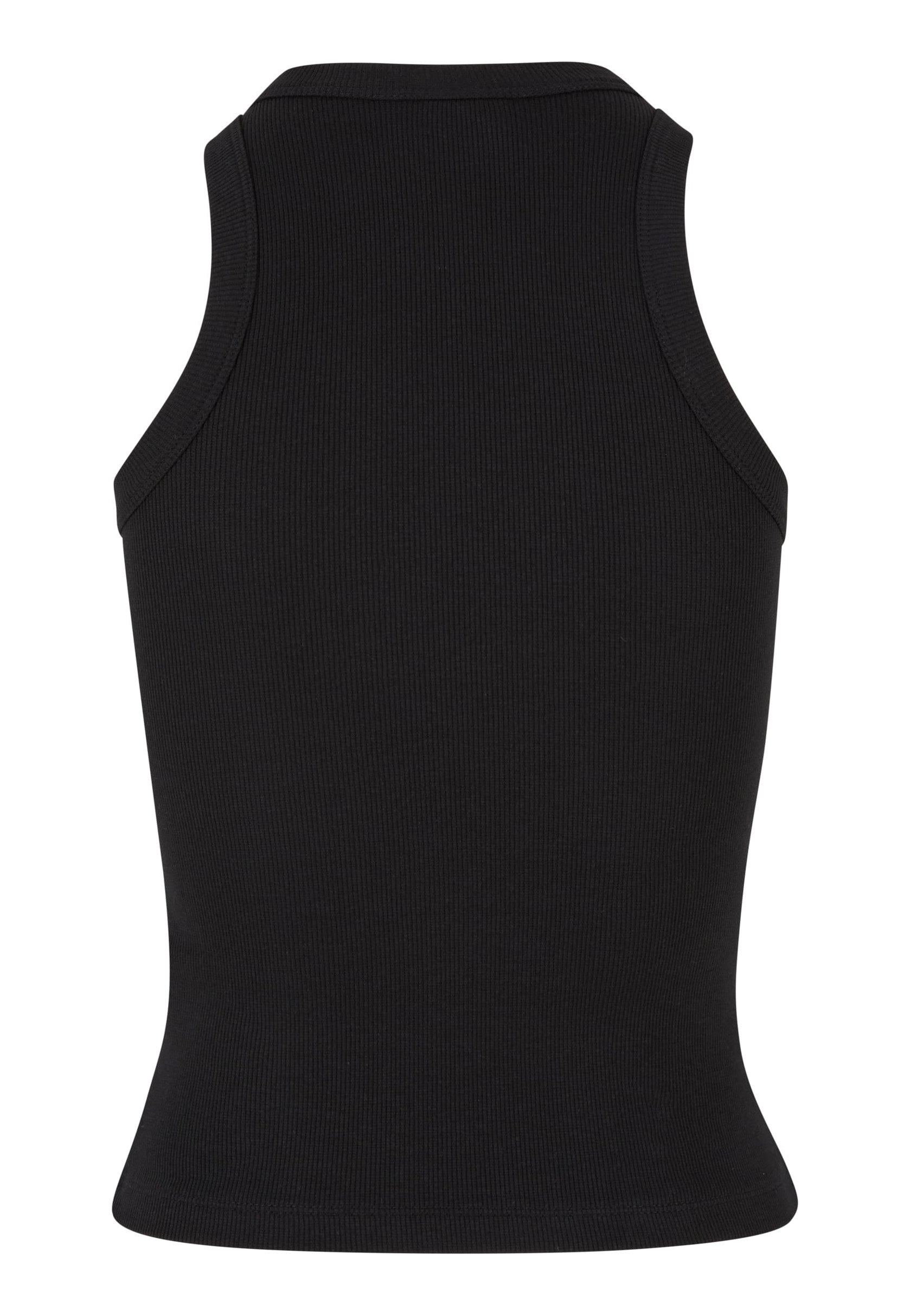 Urban Classics - Ladies Racer Back Rib Black - Top Wholesale Pice