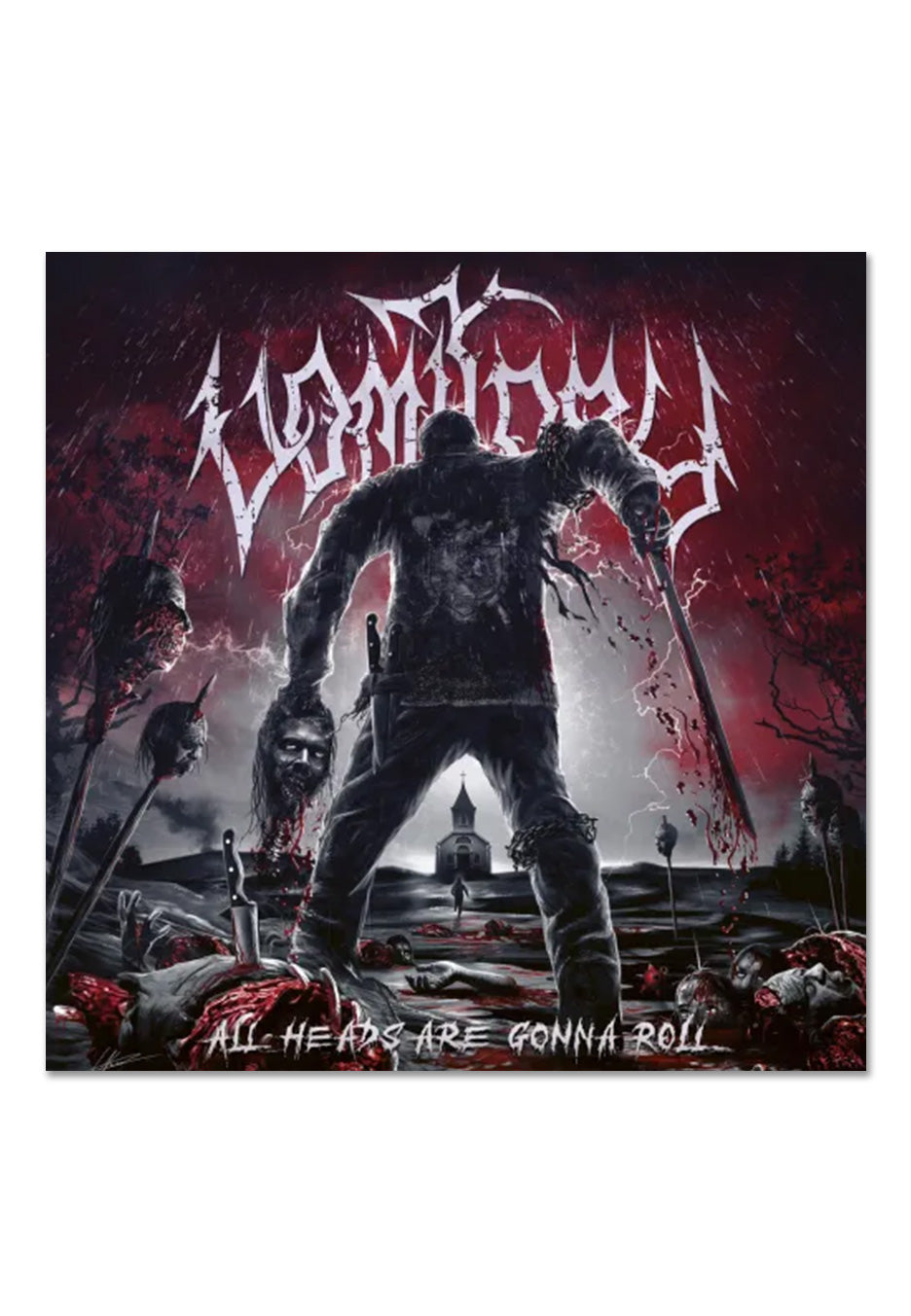 Vomitory - All Heads Are Gonna Roll Dim Gray - Marbled Vinyl Buy Cheap Perfect