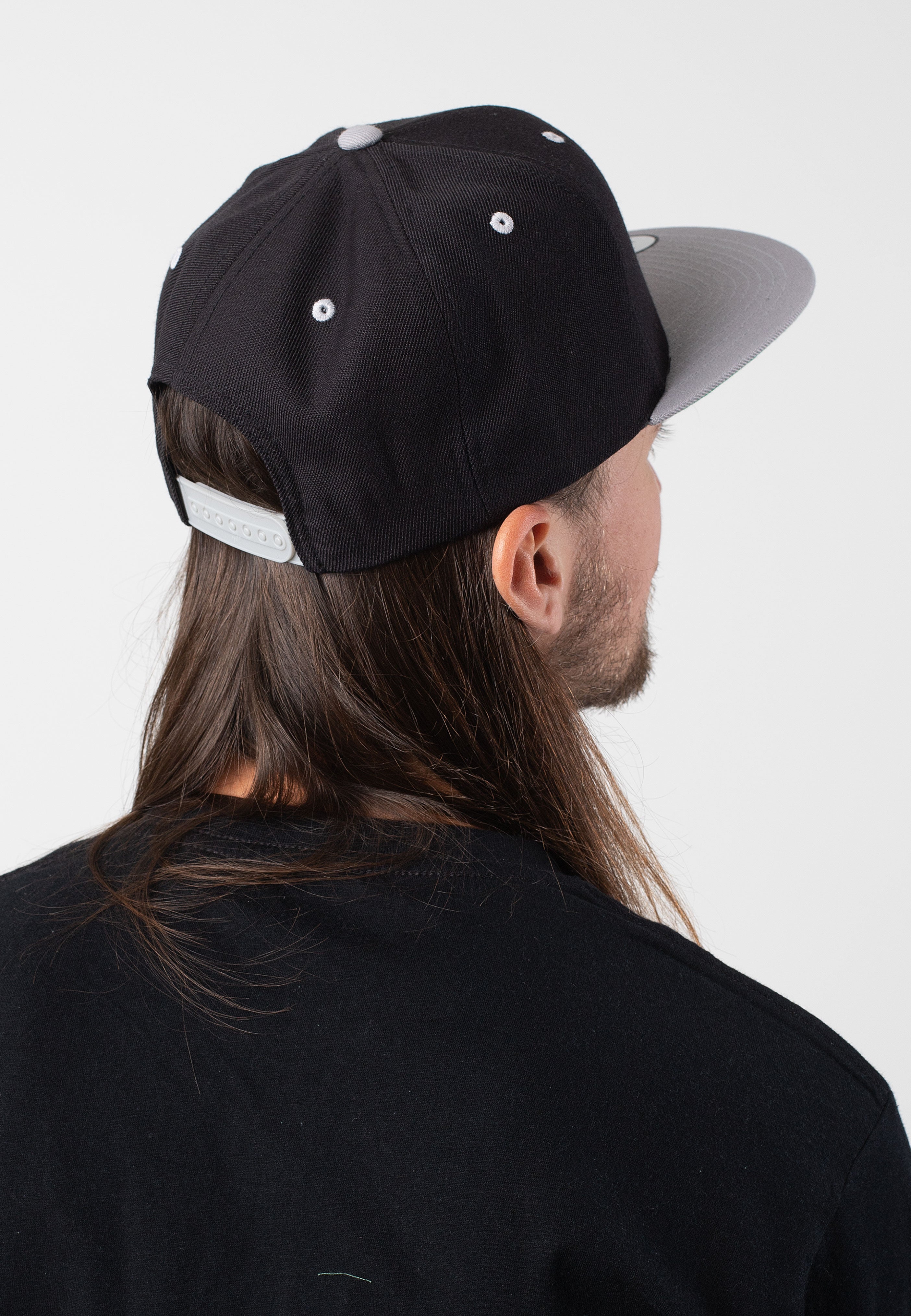 Flexfit - Classic 2 Tone Black/Silver - Cap Geniue Stockist