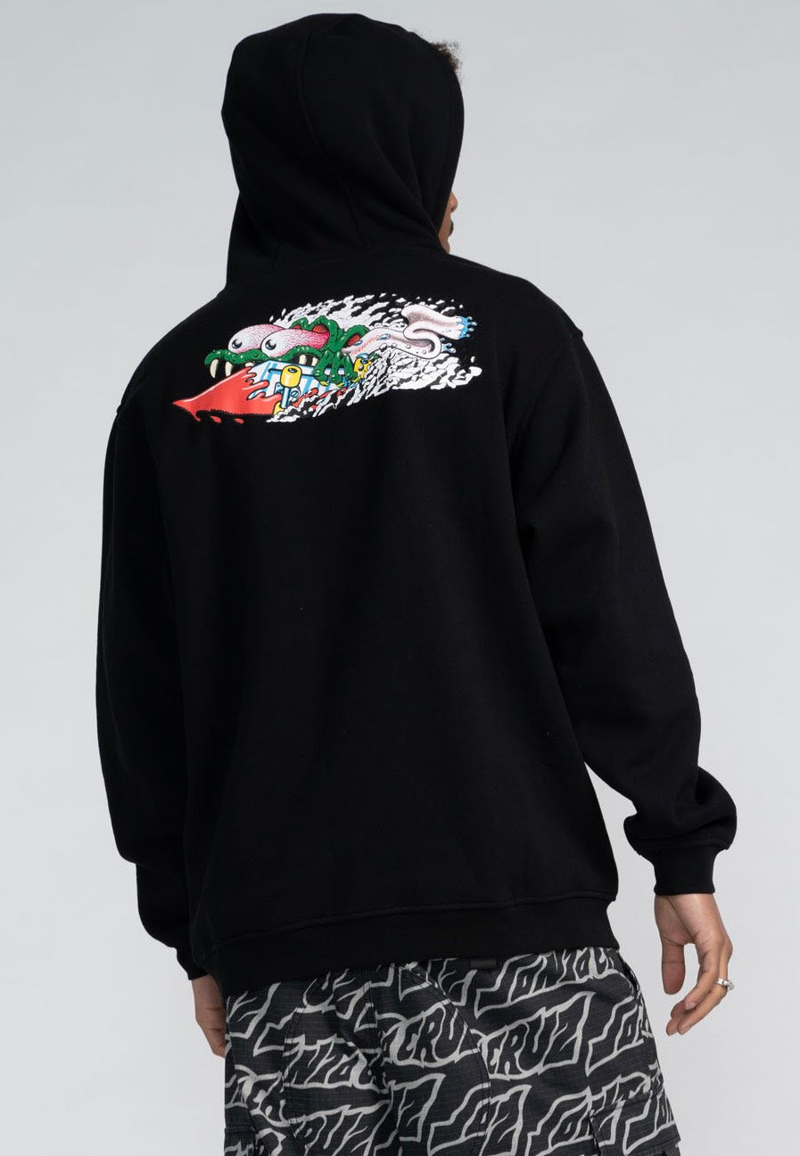 Santa Cruz - Meek Concrete Slasher Black - Hoodie Outlet Looking For