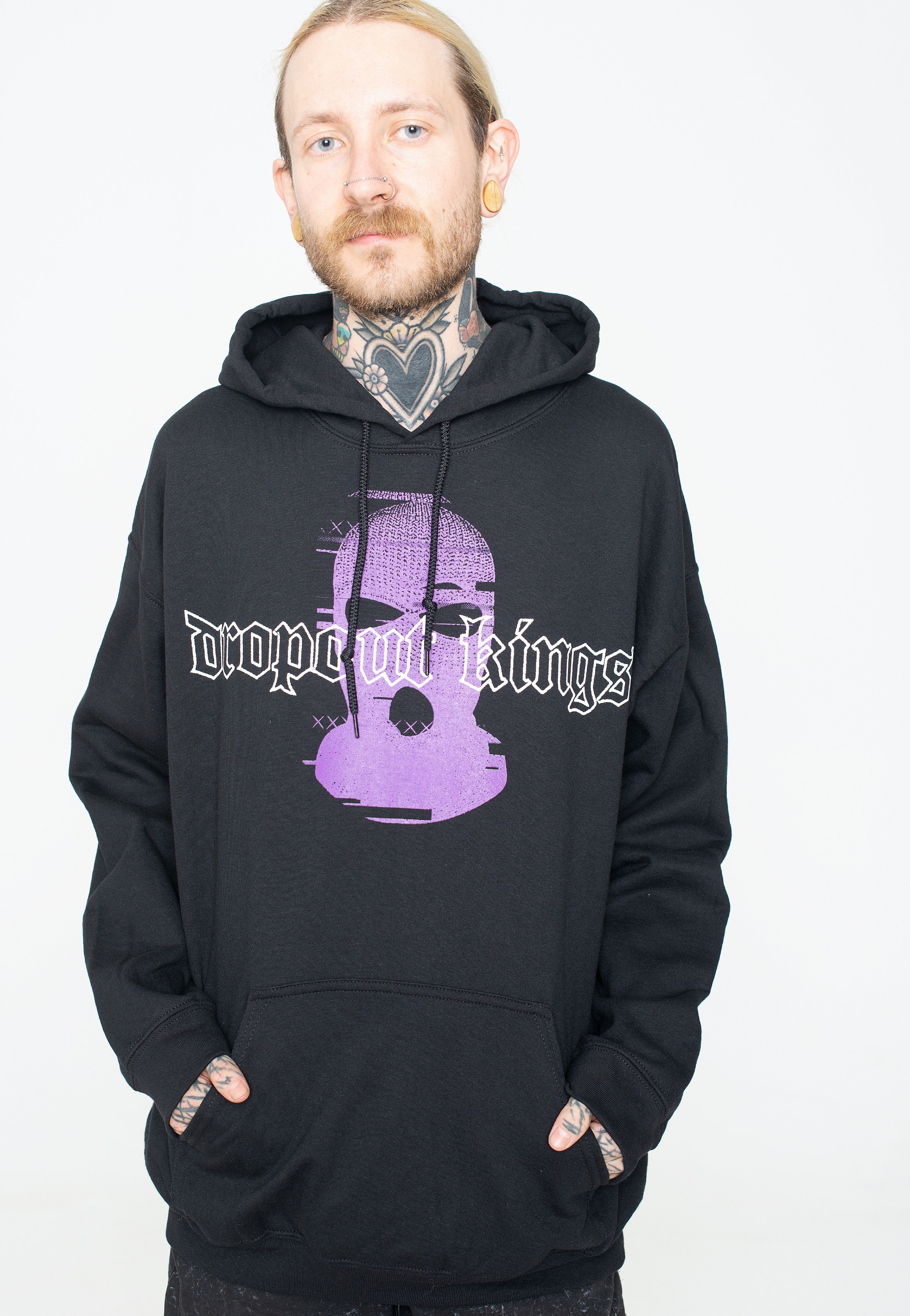 Dropout Kings - Glitch Mask - Hoodie Cheapest Pice