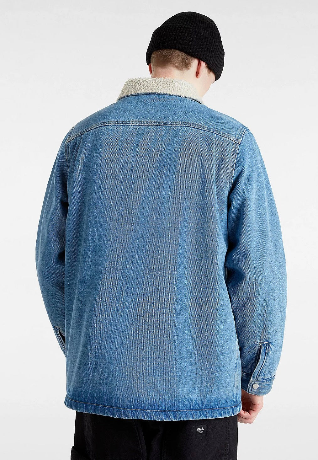 Vans - Drill Chore Sherpa Coat Stonewash/Blue - Jeans Jacket Outlet Good Selling