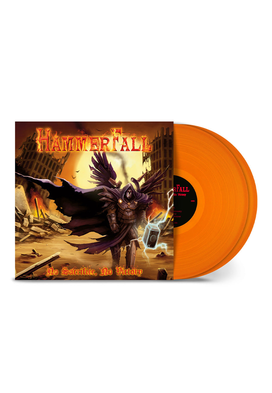 Hammerfall - No Sacrifice, No Victory Ltd. Orange - Colored 2 Vinyl Outlet Visit