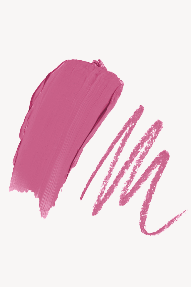 Pink Lily Beauty Double Bloom Dual Lipstick and Lip Liner - Sugar Plum Kiss Clearance Limited Edition