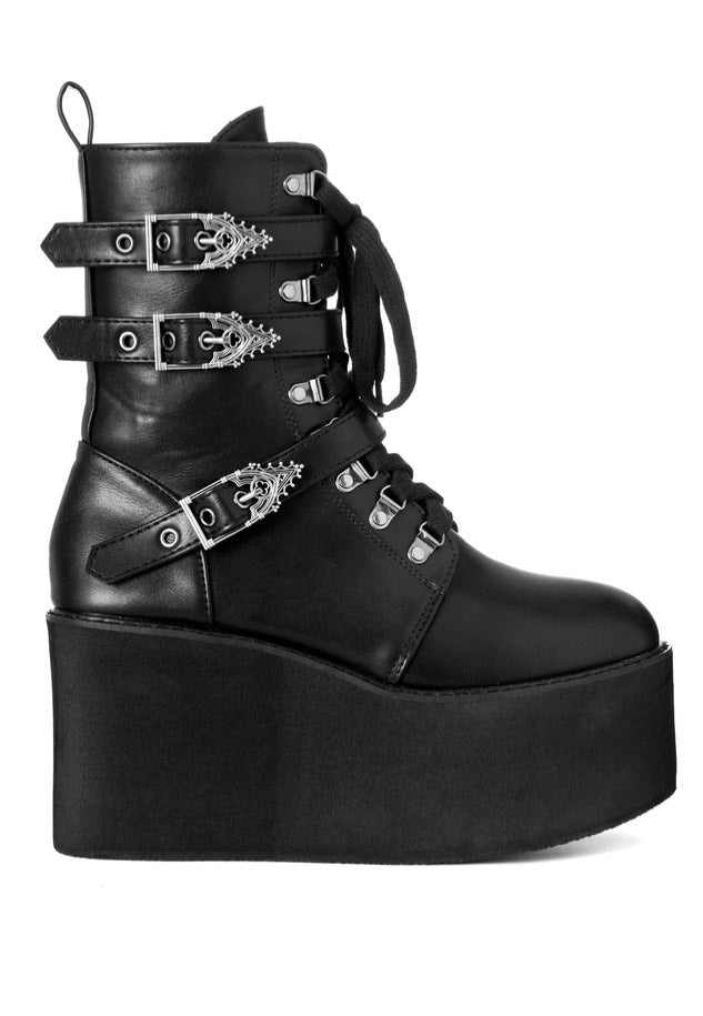 Restyle - Ceremony Platforms Black - Girl Shoes Marketable Cheap Pice