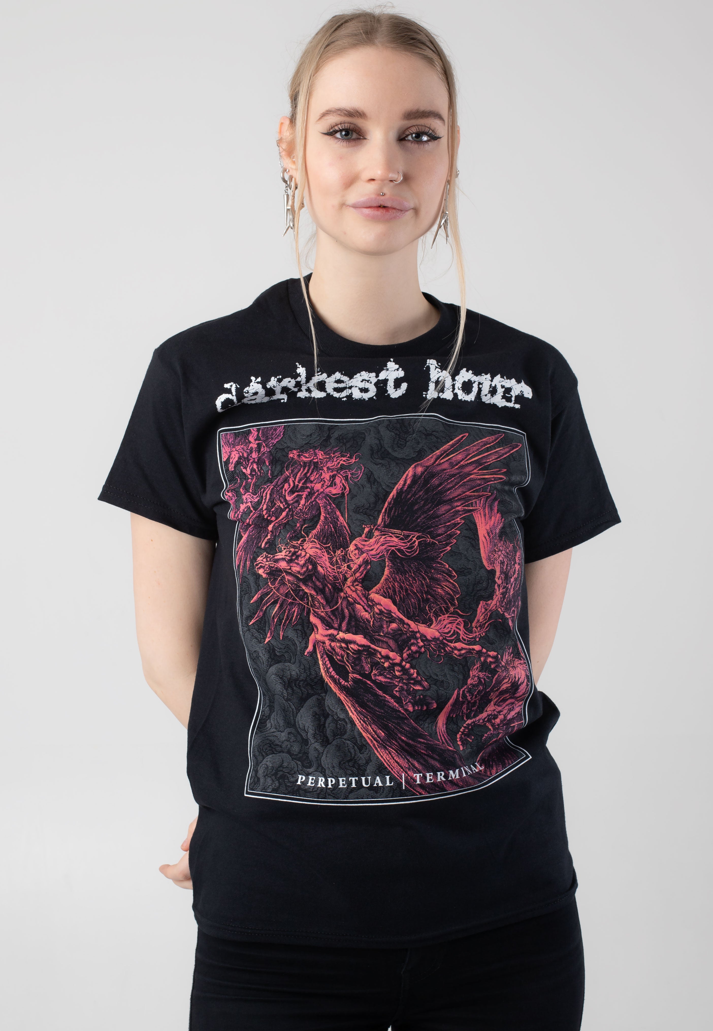 Darkest Hour - Perpetual Termminal Square - T-Shirt Free Shipping Outlet