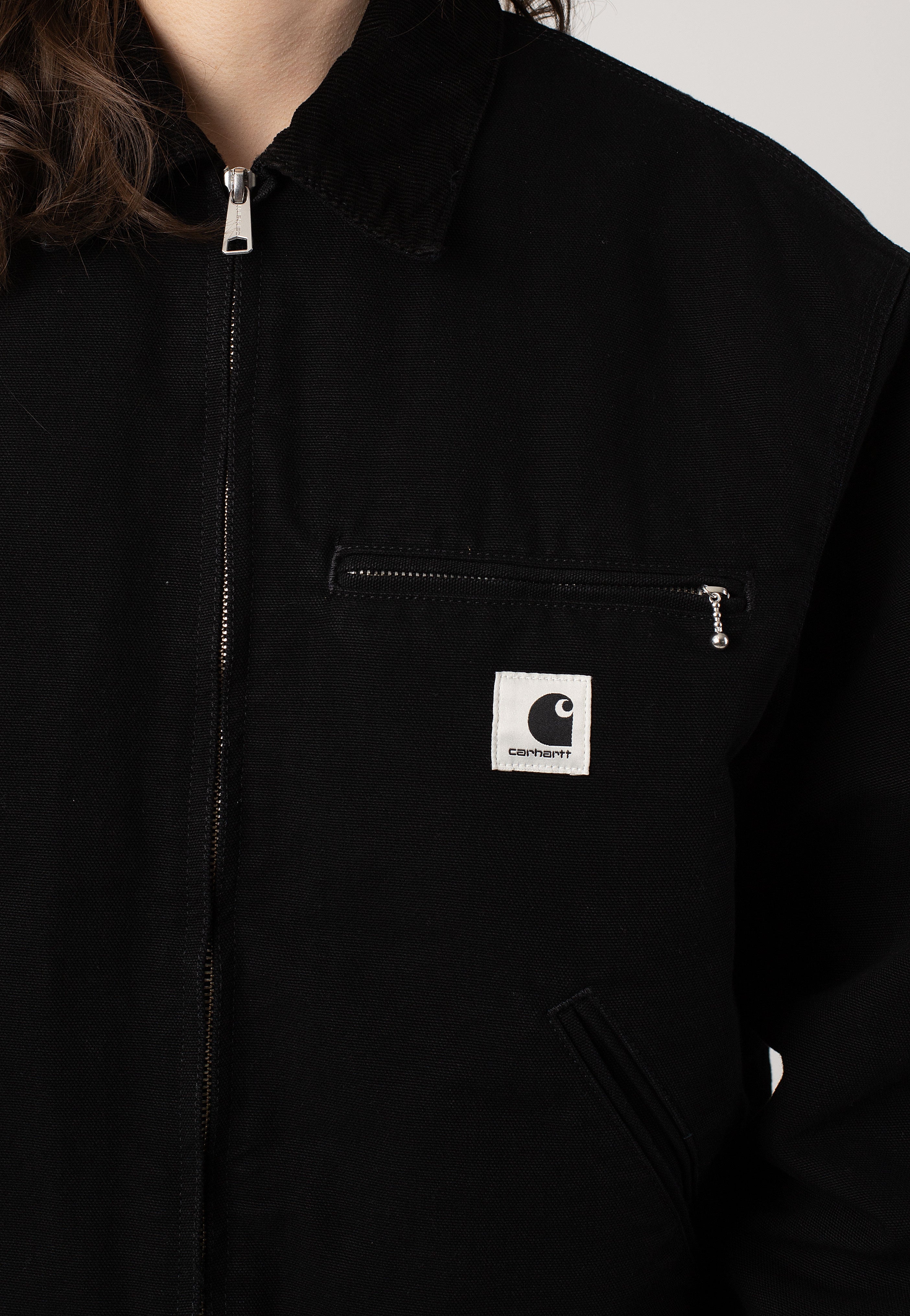 Carhartt WIP - W' Og Detroit Rinsed Black/Black - Jacket