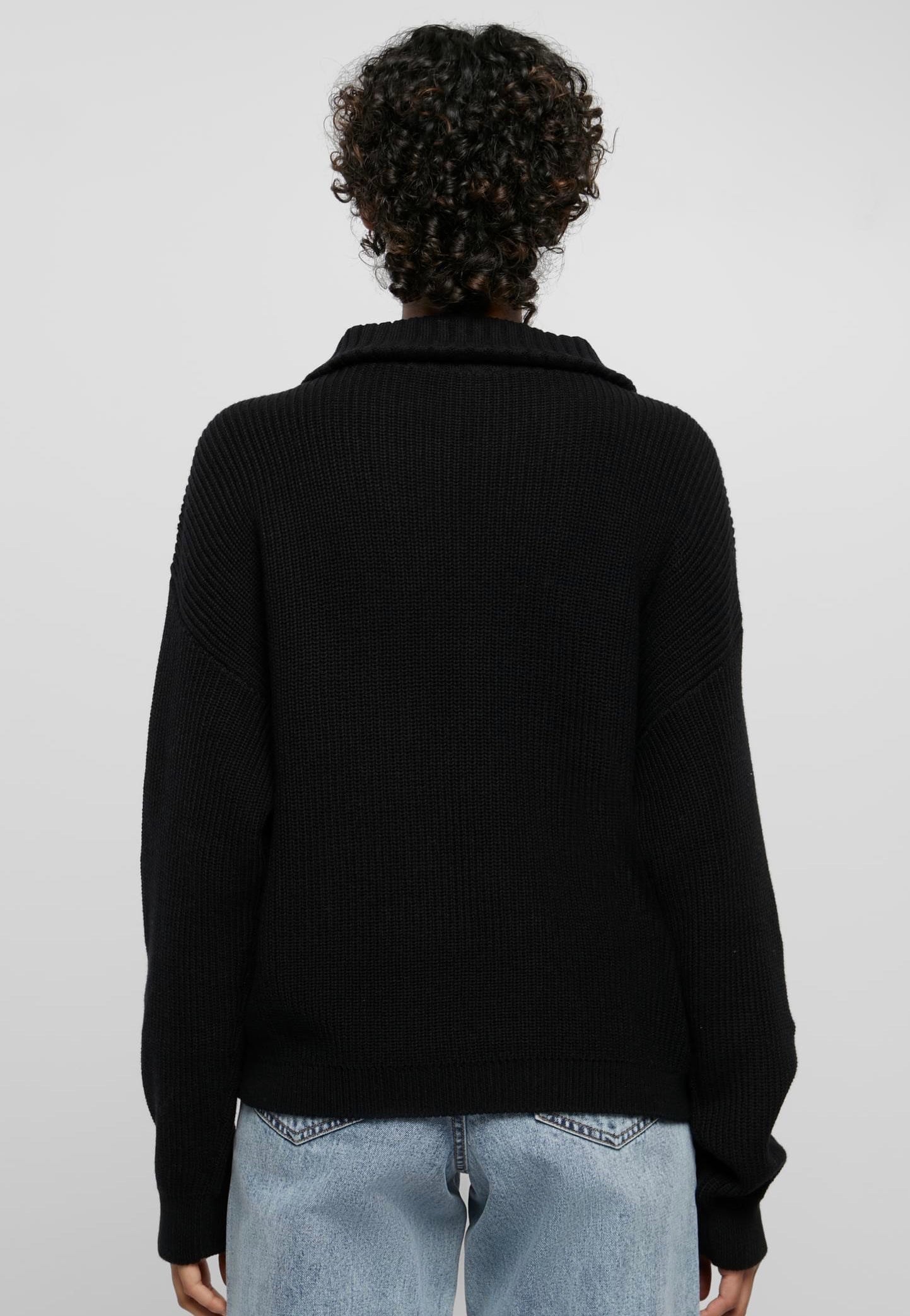 Urban Classics - Oversized Knit Black - Pullover Good Selling Cheap Online