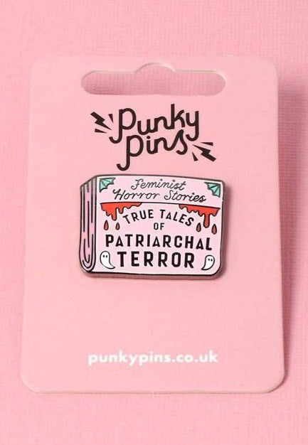 Punky Pins - Patriarchal Terror Enamel - Pin Sale Recommend