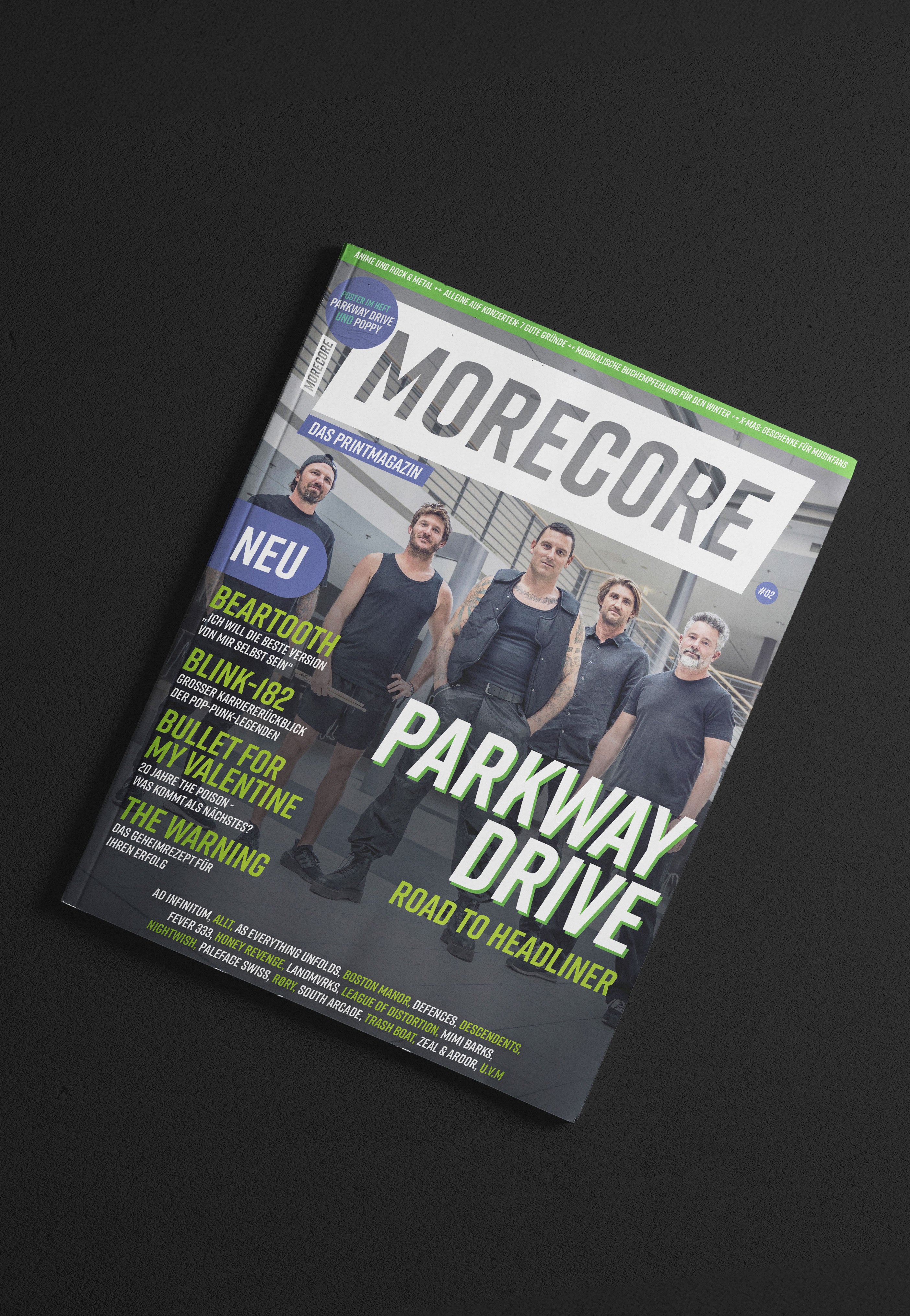 MoreCore - Das Printmagazin - Ausgabe #2 Clearance Clearance