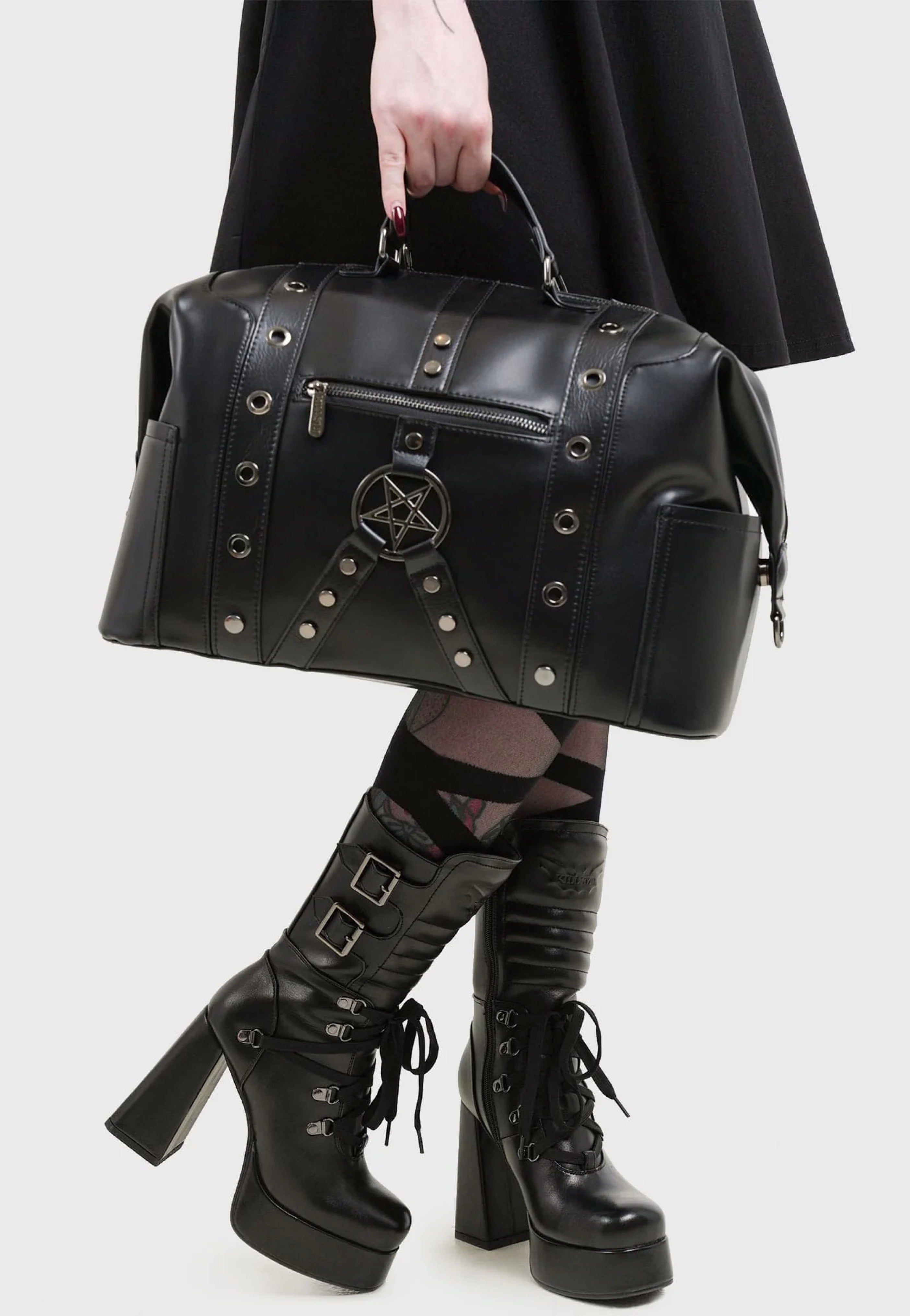 Killstar - Infusion Weekender Black - Bag Outlet Exclusive