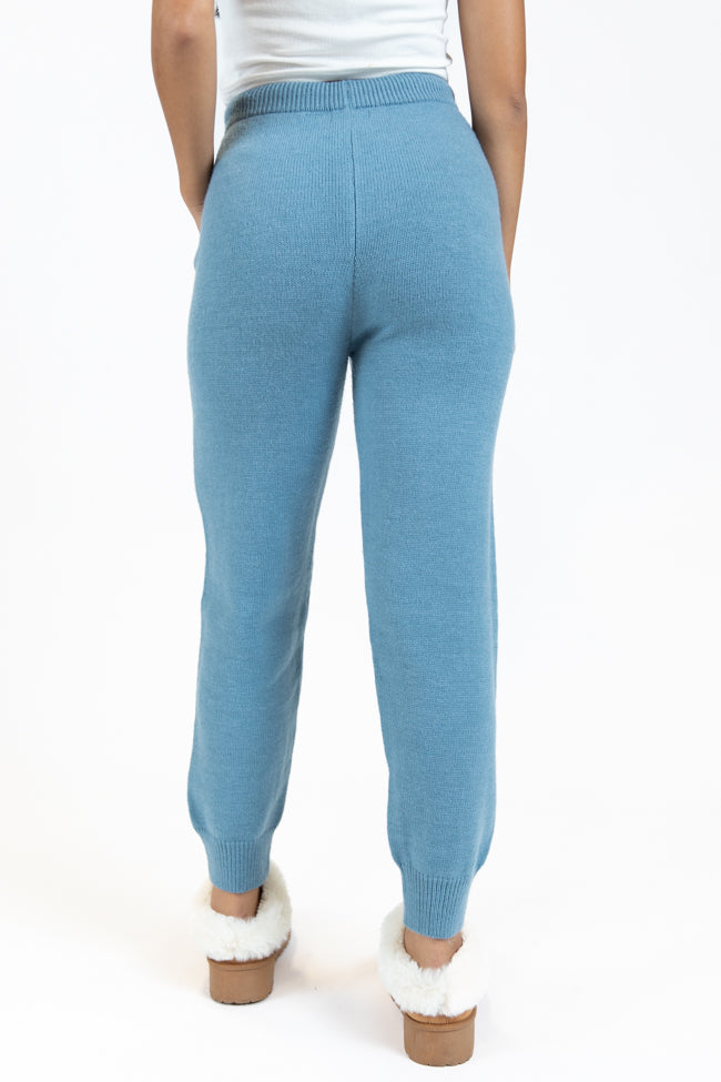 Real Karma Blue Jogger Style Lounge Pants SALE Outlet Cheap Pice