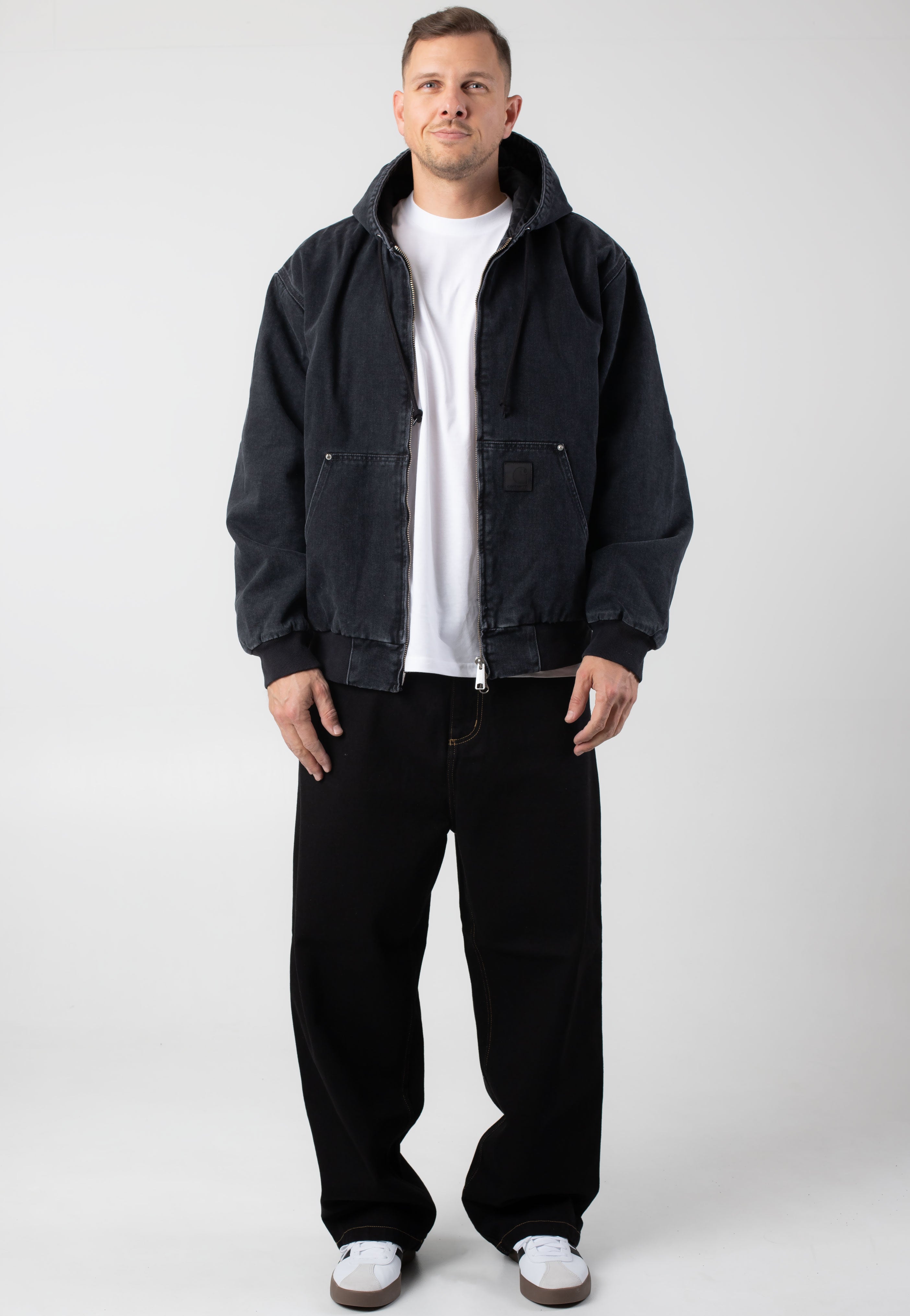 Carhartt WIP - Brandon Rinsed Black - Pants 2025 New Cheap Online