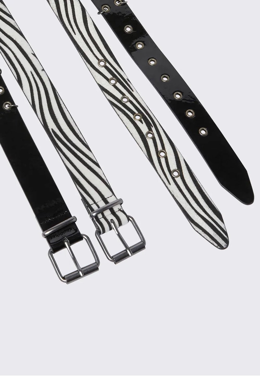 Minga London - Vixen Zebra 2 Pack - Belt Authentic Online