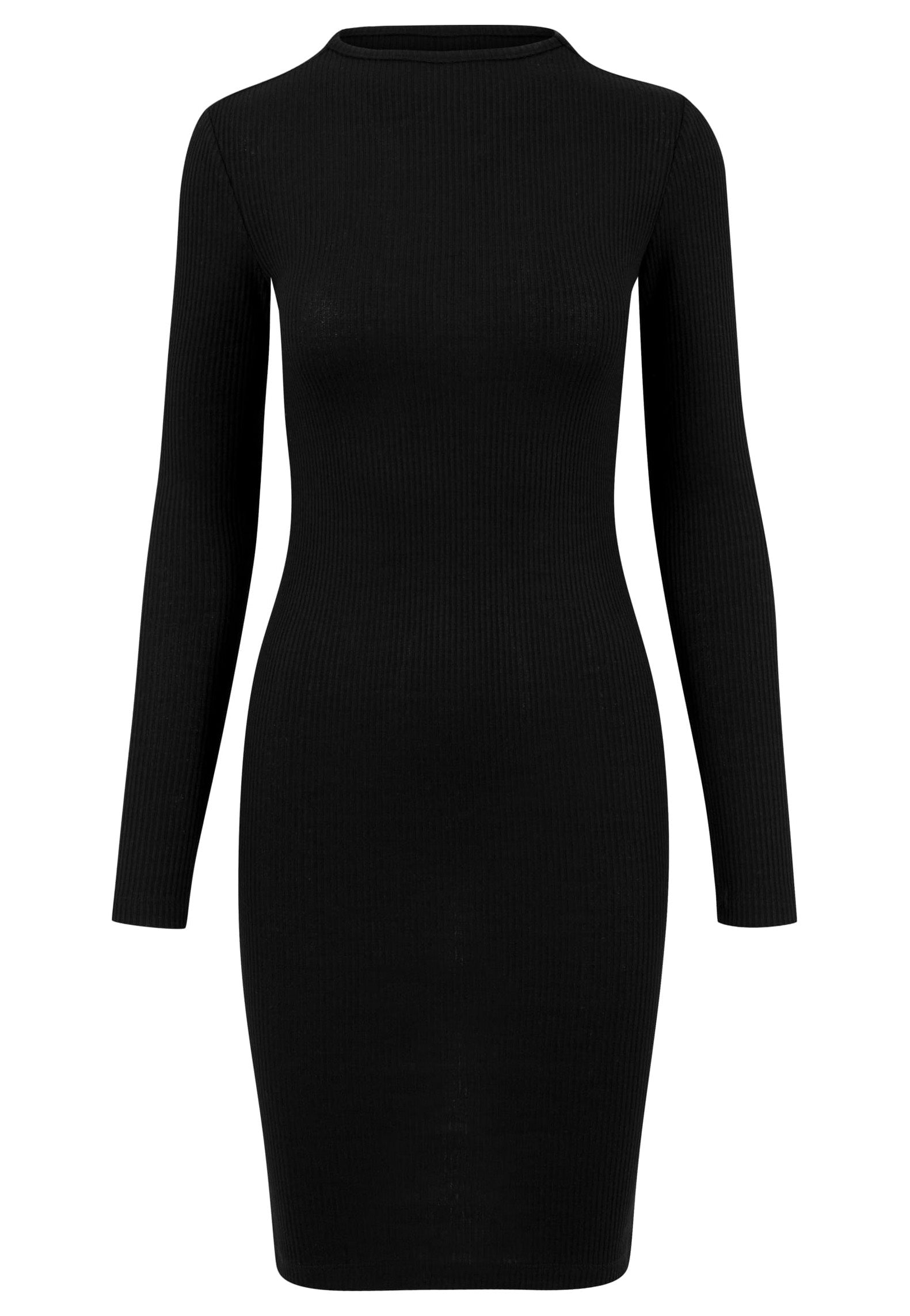 Urban Classics - Ladies Rib Dress Black - Dress Discount The Cheapest