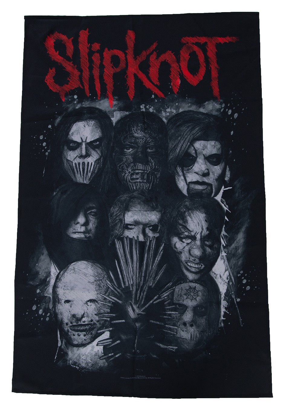 Slipknot - Masks - Flag 2025 Sale Online